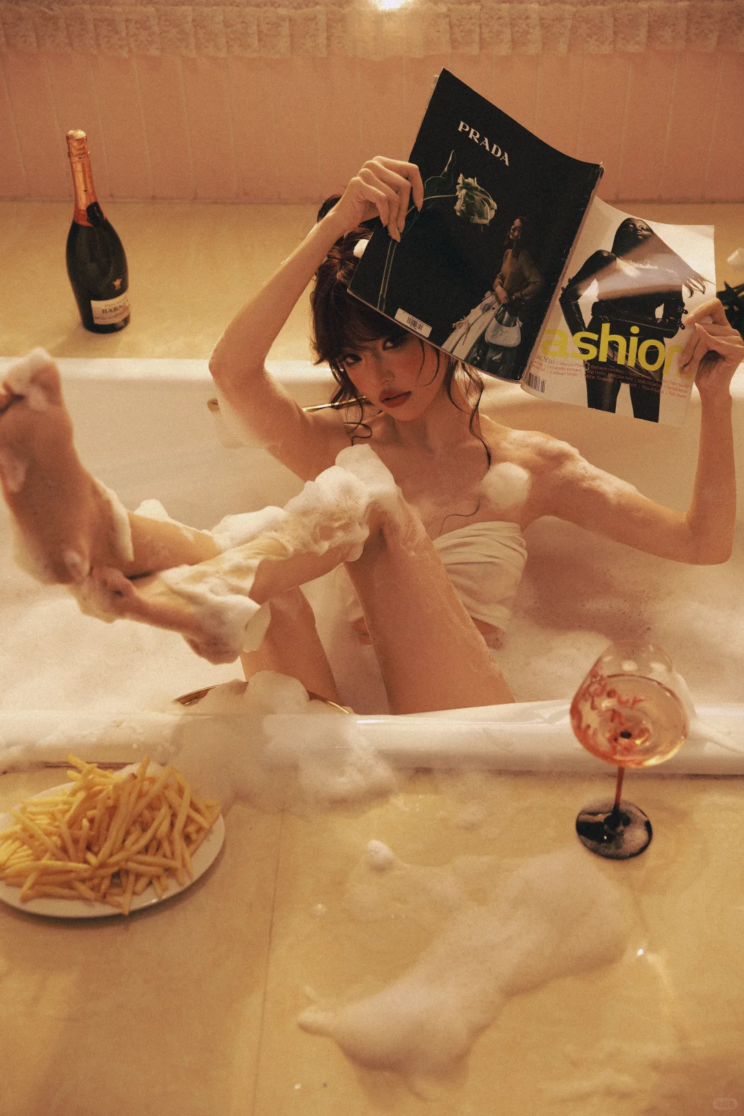 泡泡浴自由🛁谁说泡澡不能又辣又chill？