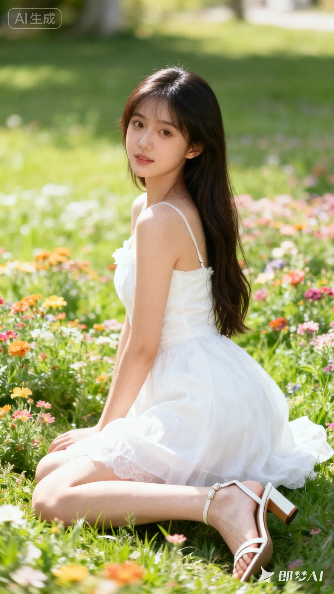 你比鲜花更娇艳