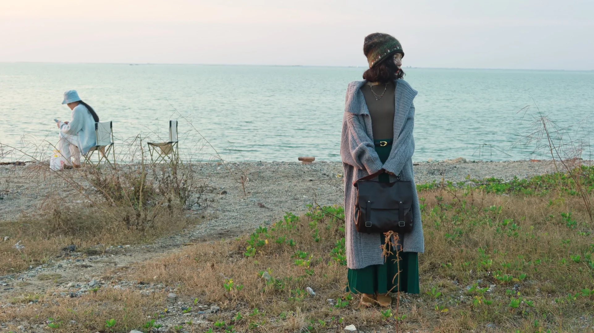 “在海边，我找到了我的精神保护区”