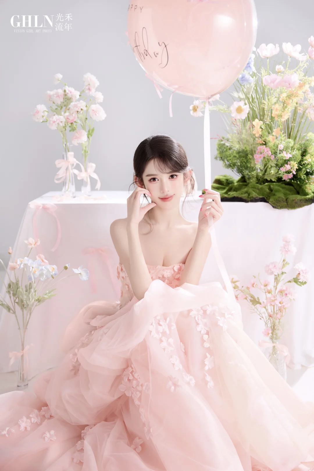 拍到了春日版金智媛🫧韩系氧气感花漾写真🌸