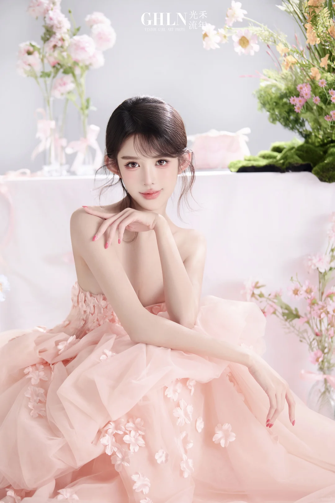 拍到了春日版金智媛🫧韩系氧气感花漾写真🌸