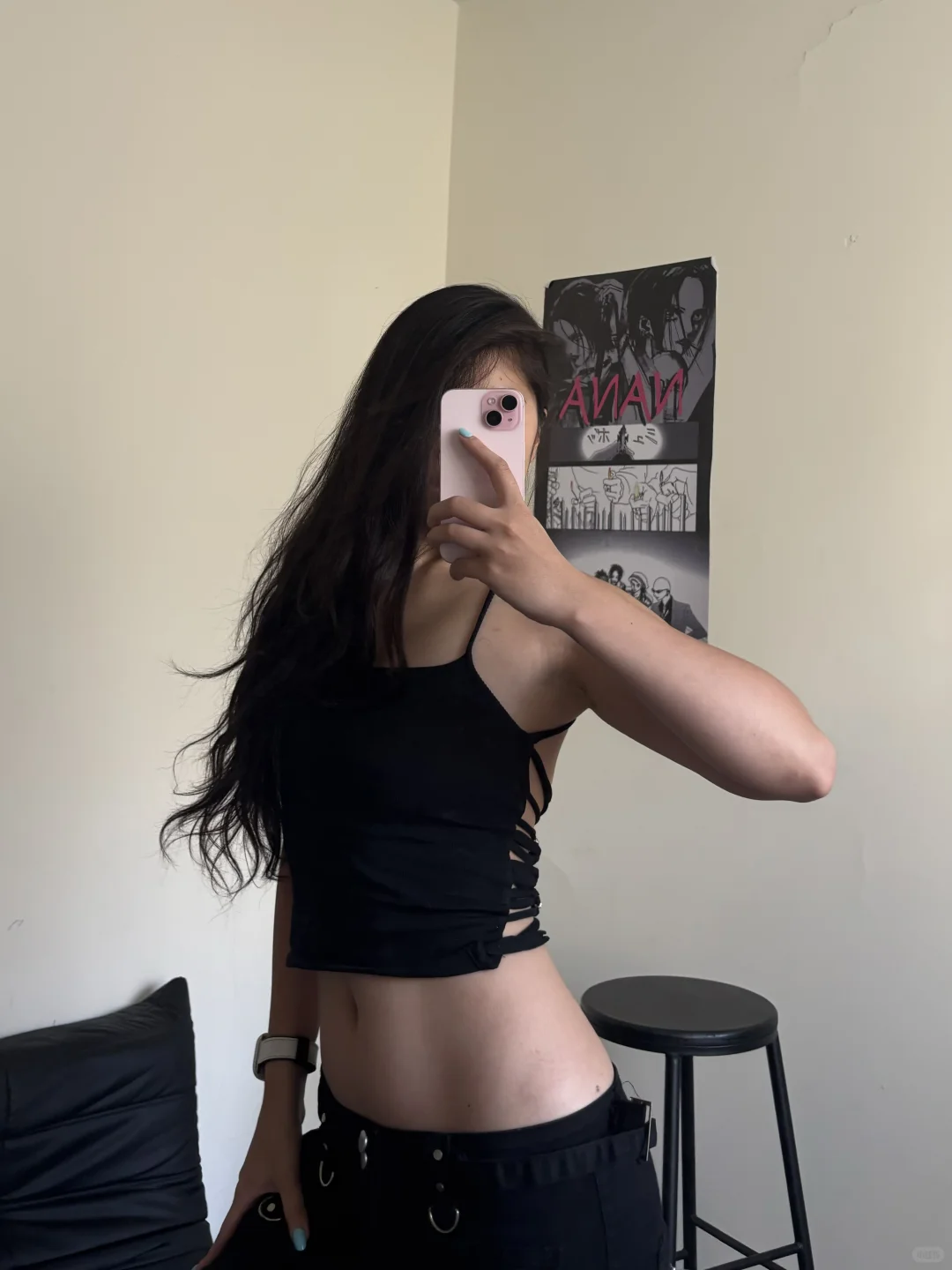 细狗第一次穿大露背