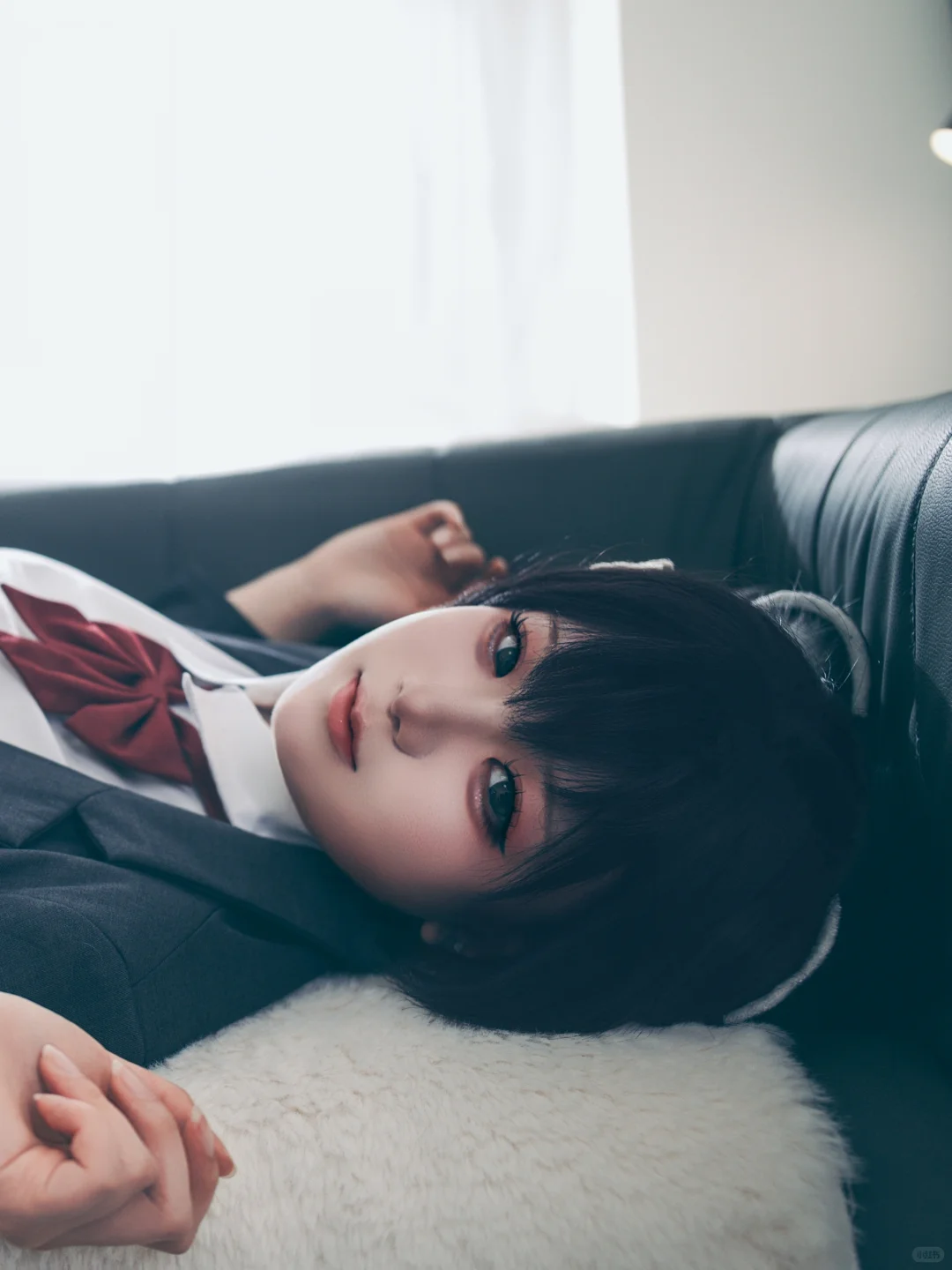 喜欢这样看着sensei...