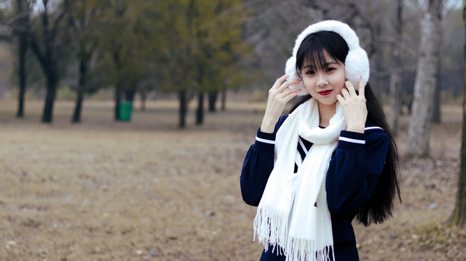 冬日写真动作之jk❄️