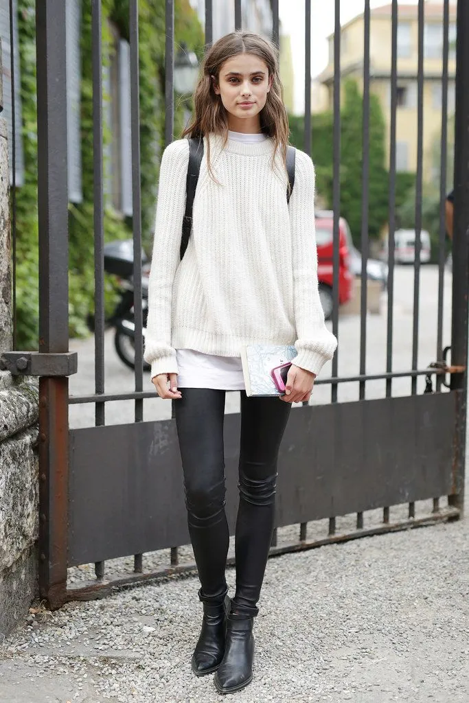 很怀念以前的时装周超模街拍