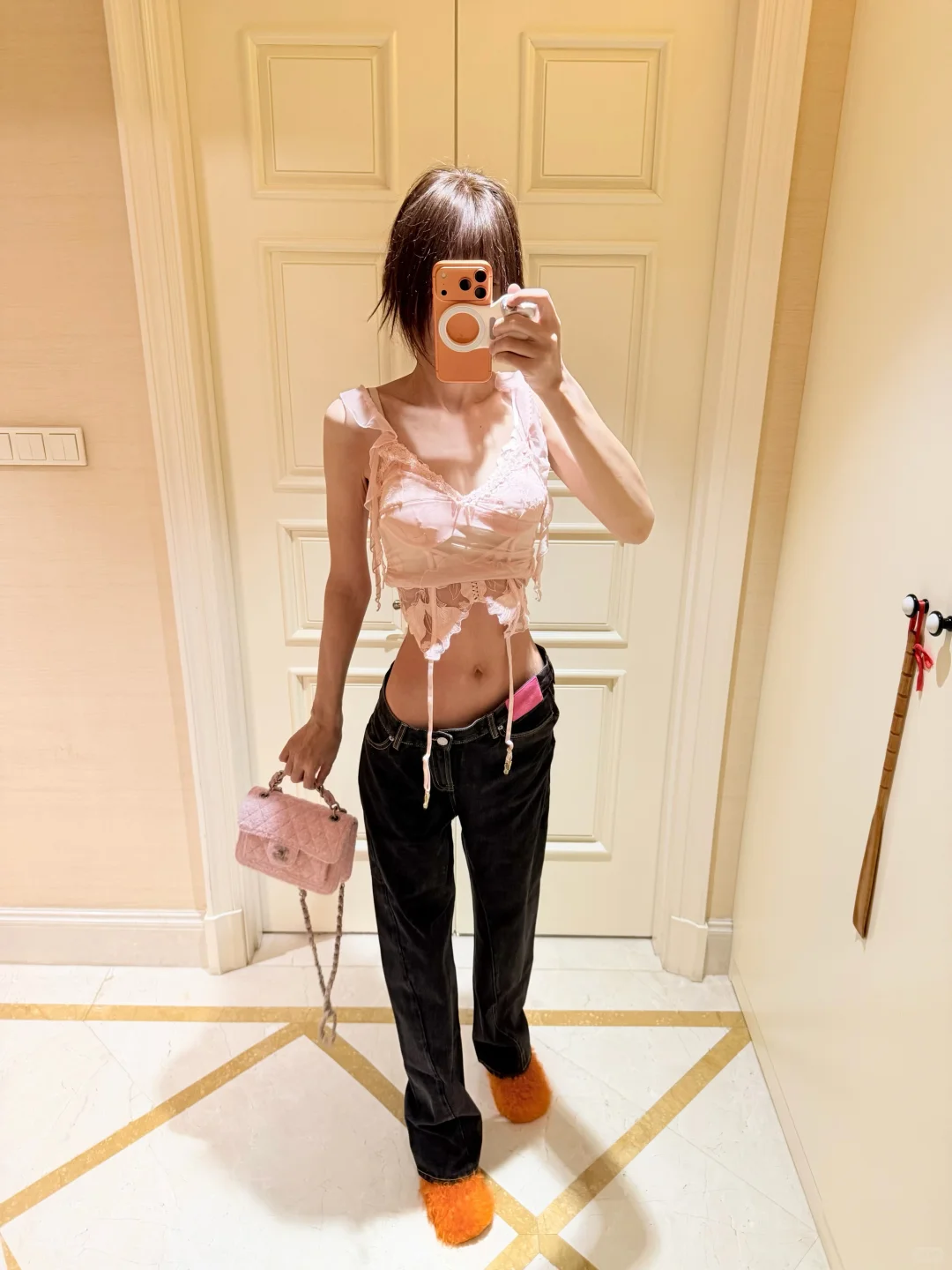 蕾丝粉🩷ootd🤳🦋