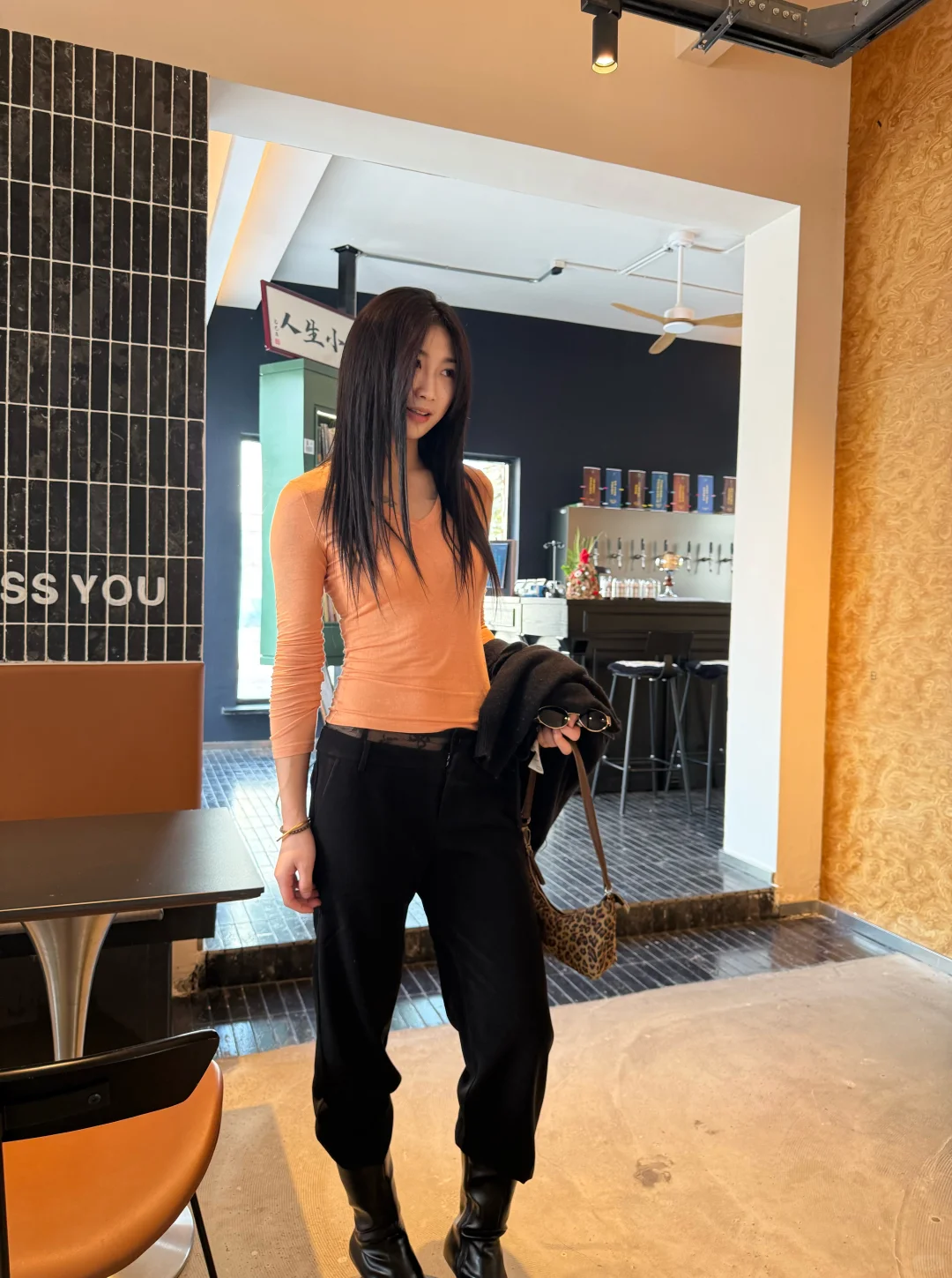 这种穿法真的帅啊啊啊！黑色辣妹🔥