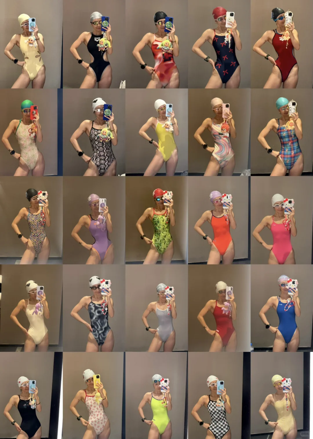 我和我的30件泳衣（持续更新中🤪