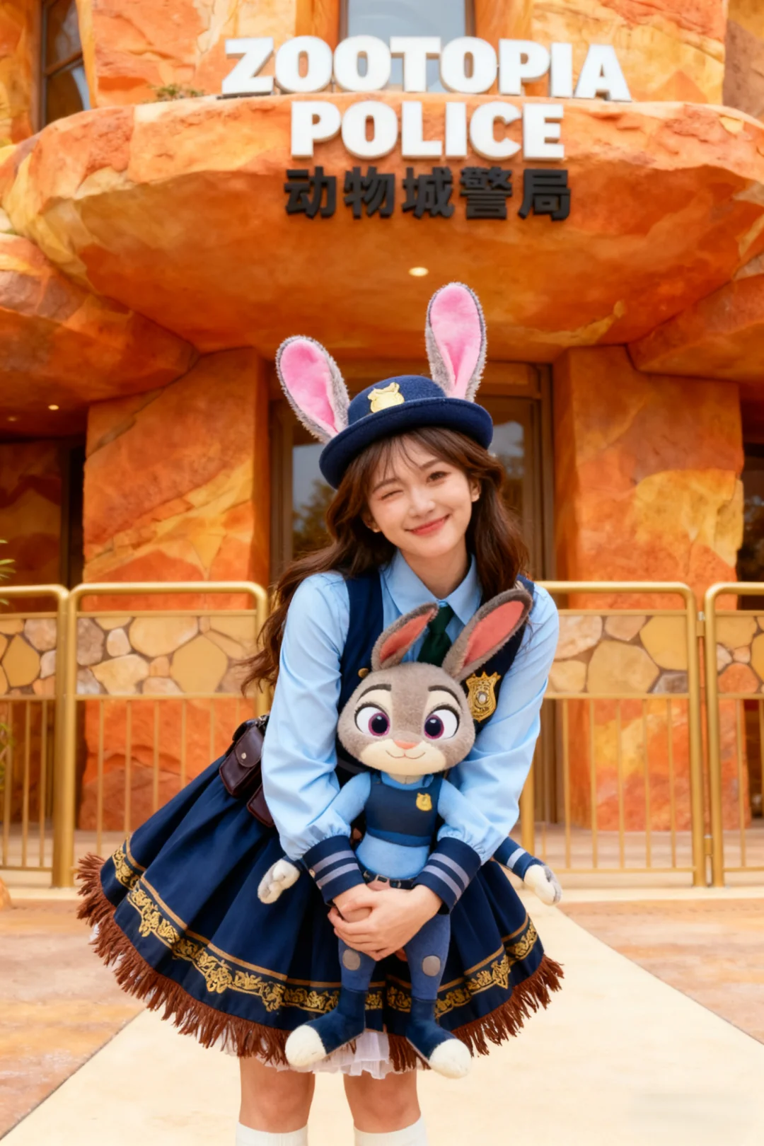 Ai写真●怎样0元生成迪士尼甜心警官写真？