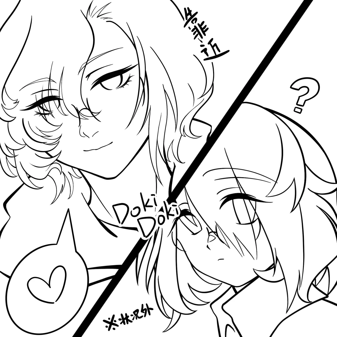 不想上色的少女漫剧情