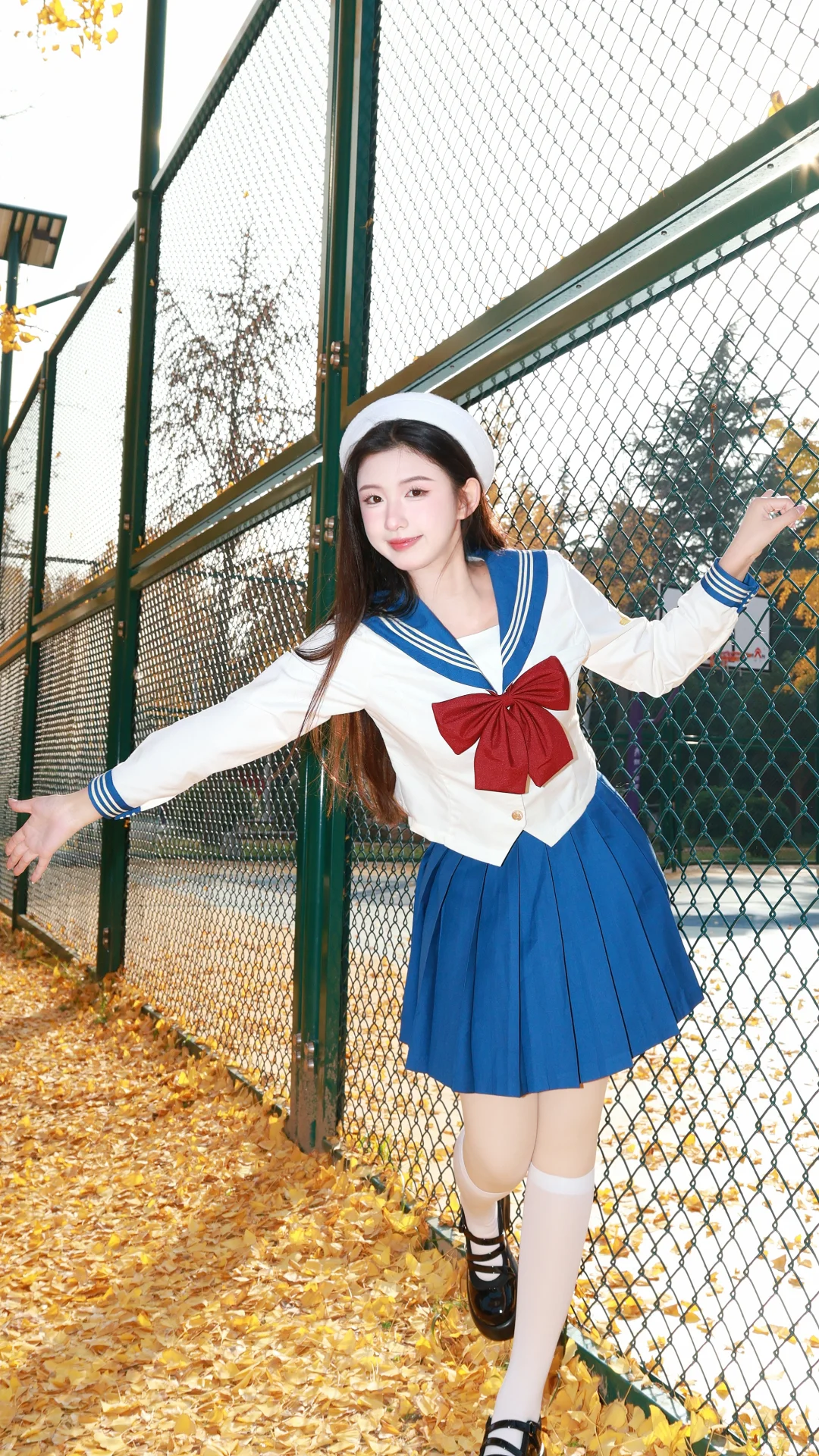 银杏跟jk更配哦~