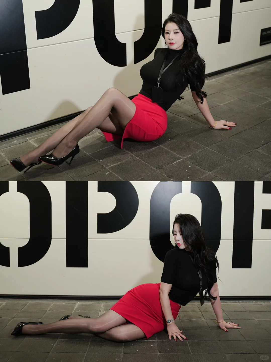 👠 𝗚𝗲𝘁停车场拍照姿势