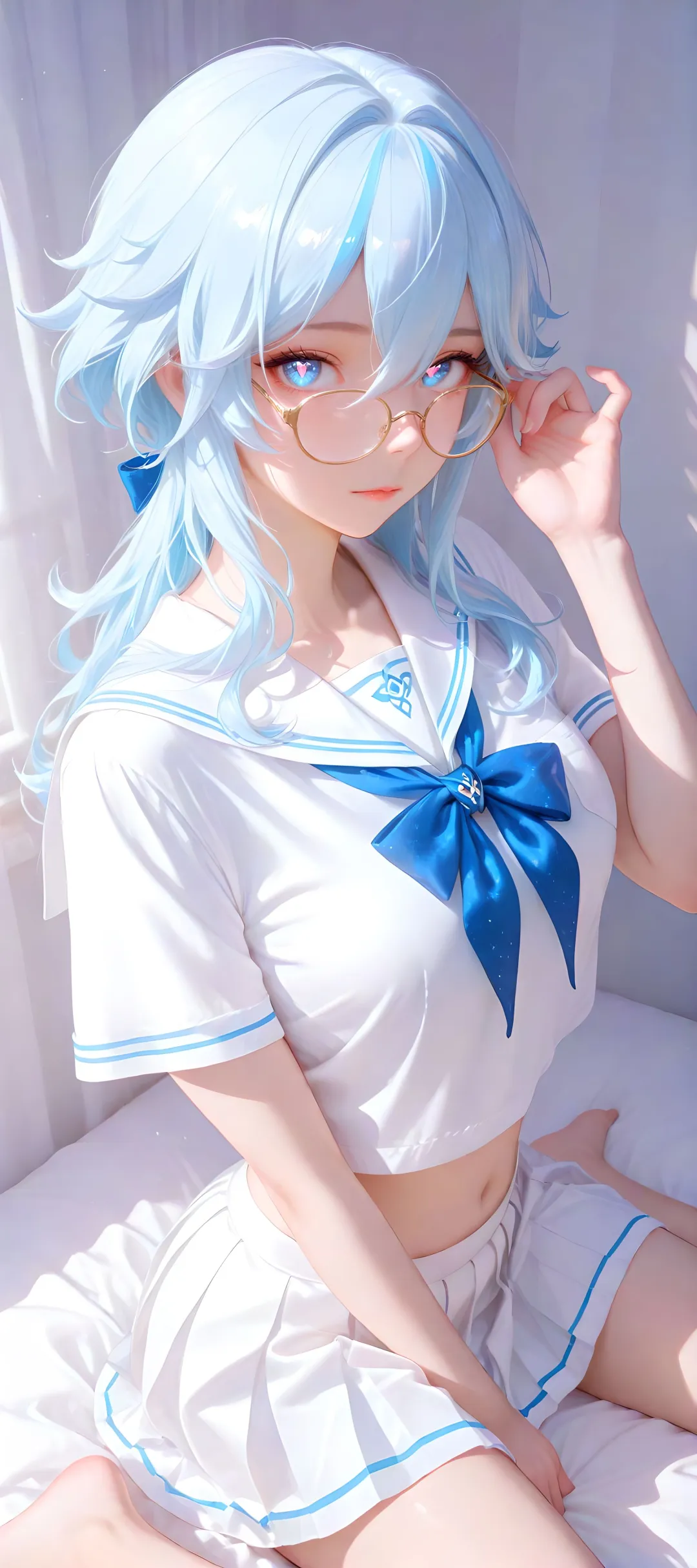 原神芙宁娜同人二次元美图二次元美女壁纸四