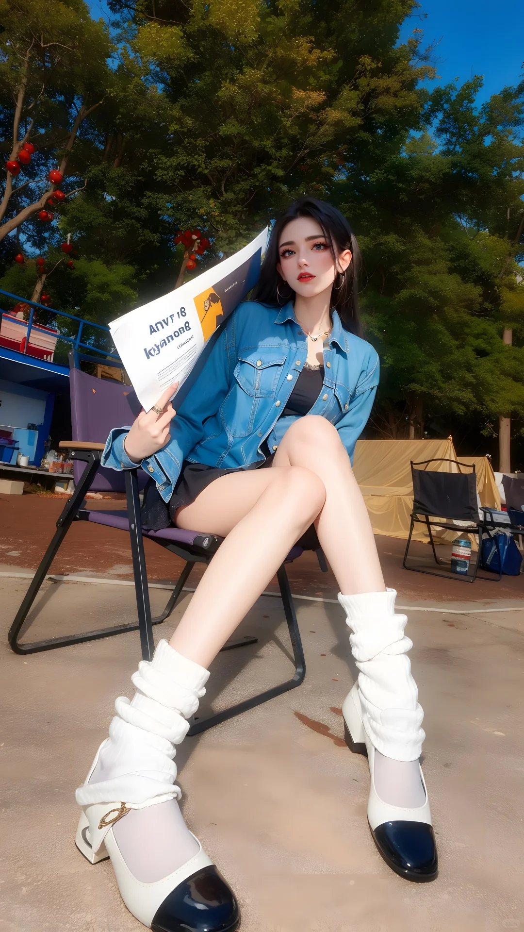 国漫女神·美杜莎现代风格