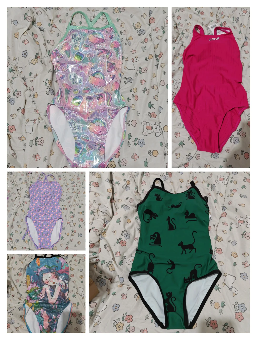 双十一战绩，入了5件鱼皮，游是不游的