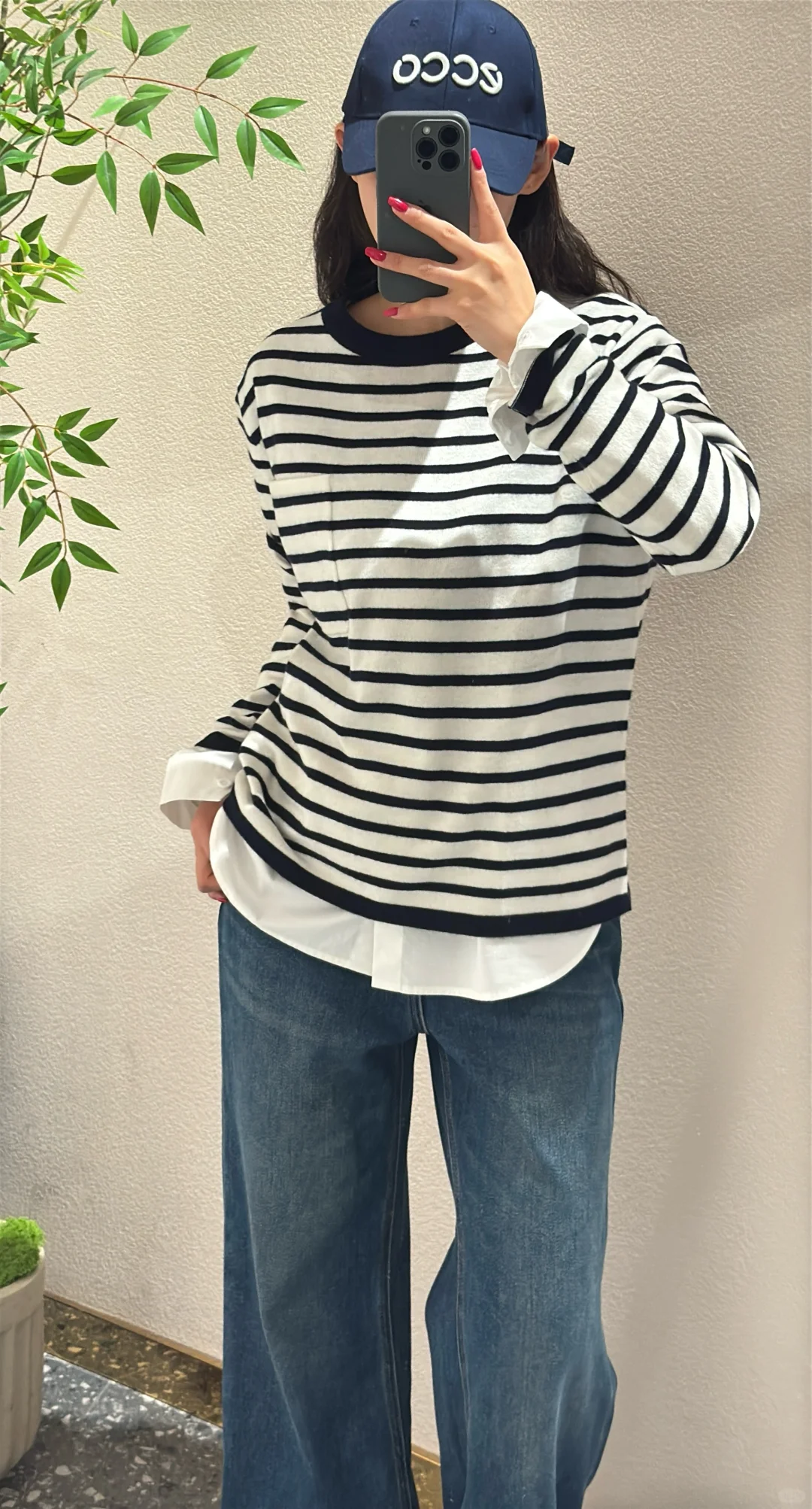 简简单单的条纹衫，yyds