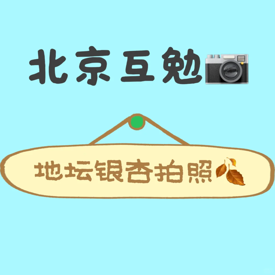 北京互勉模特｜地坛银杏拍照