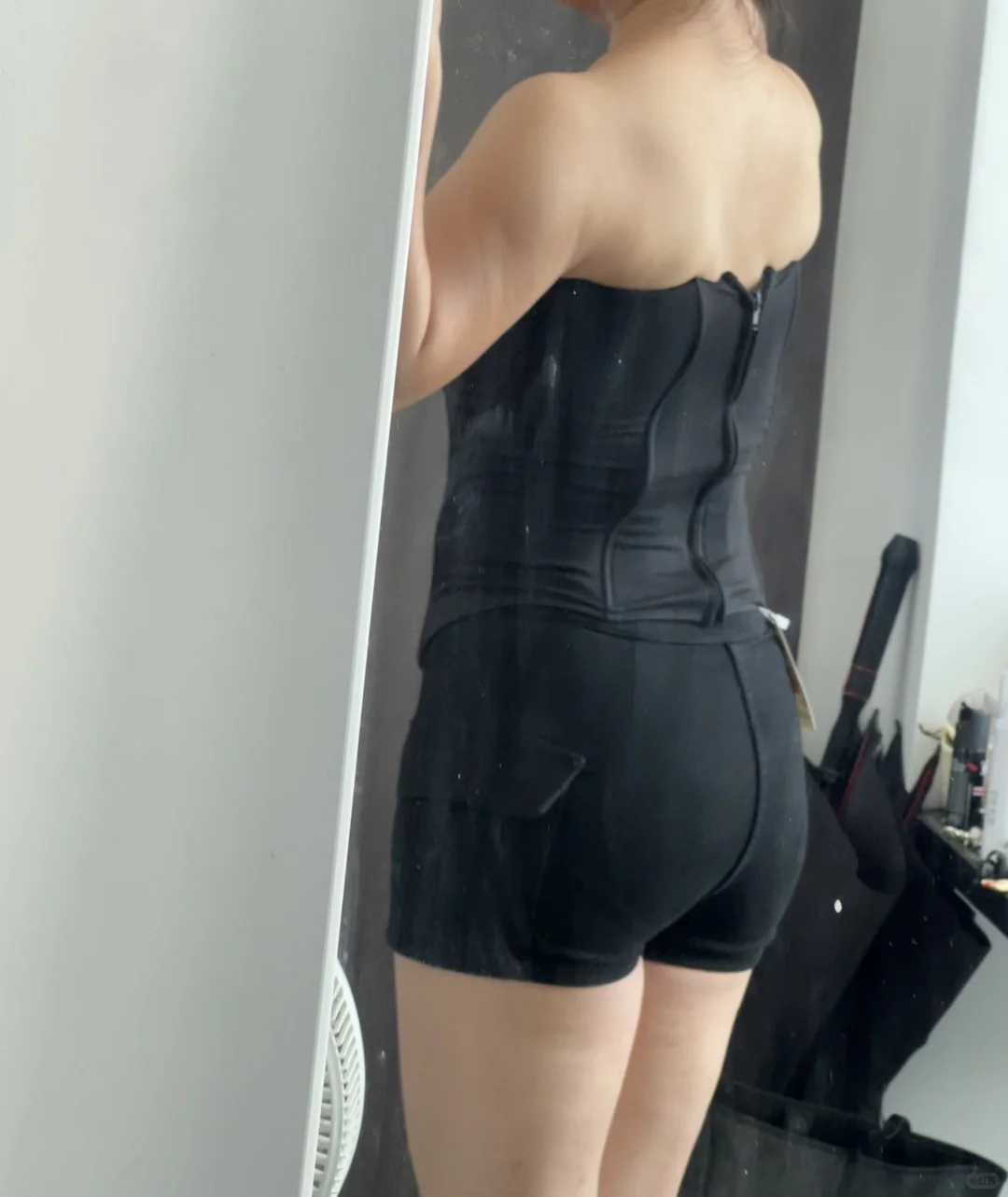 pxx鱼骨抹胸上身测评