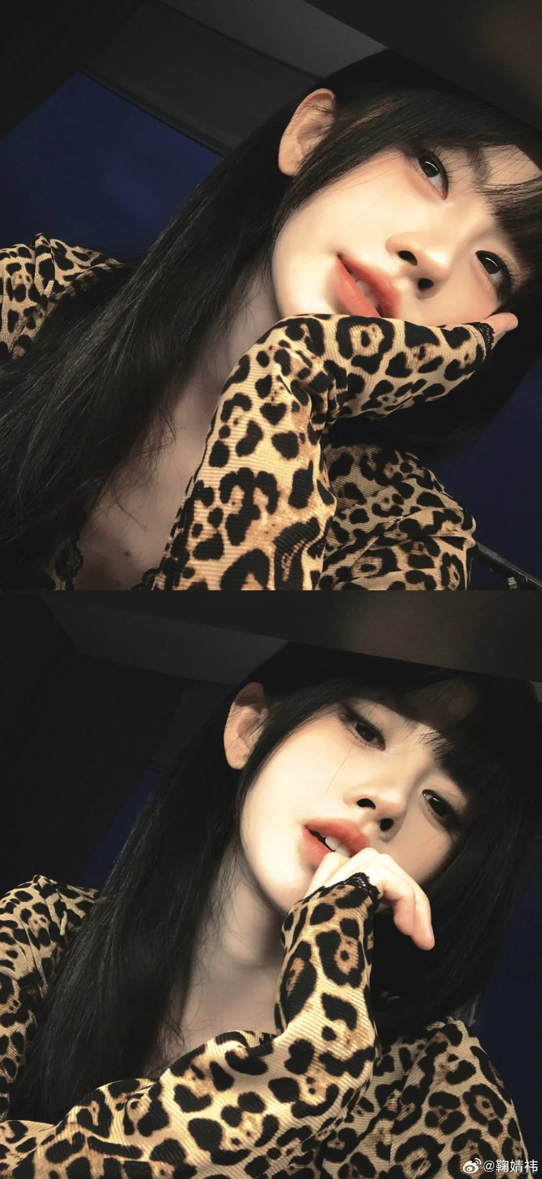 鞠婧祎简直就是妈咪的感觉