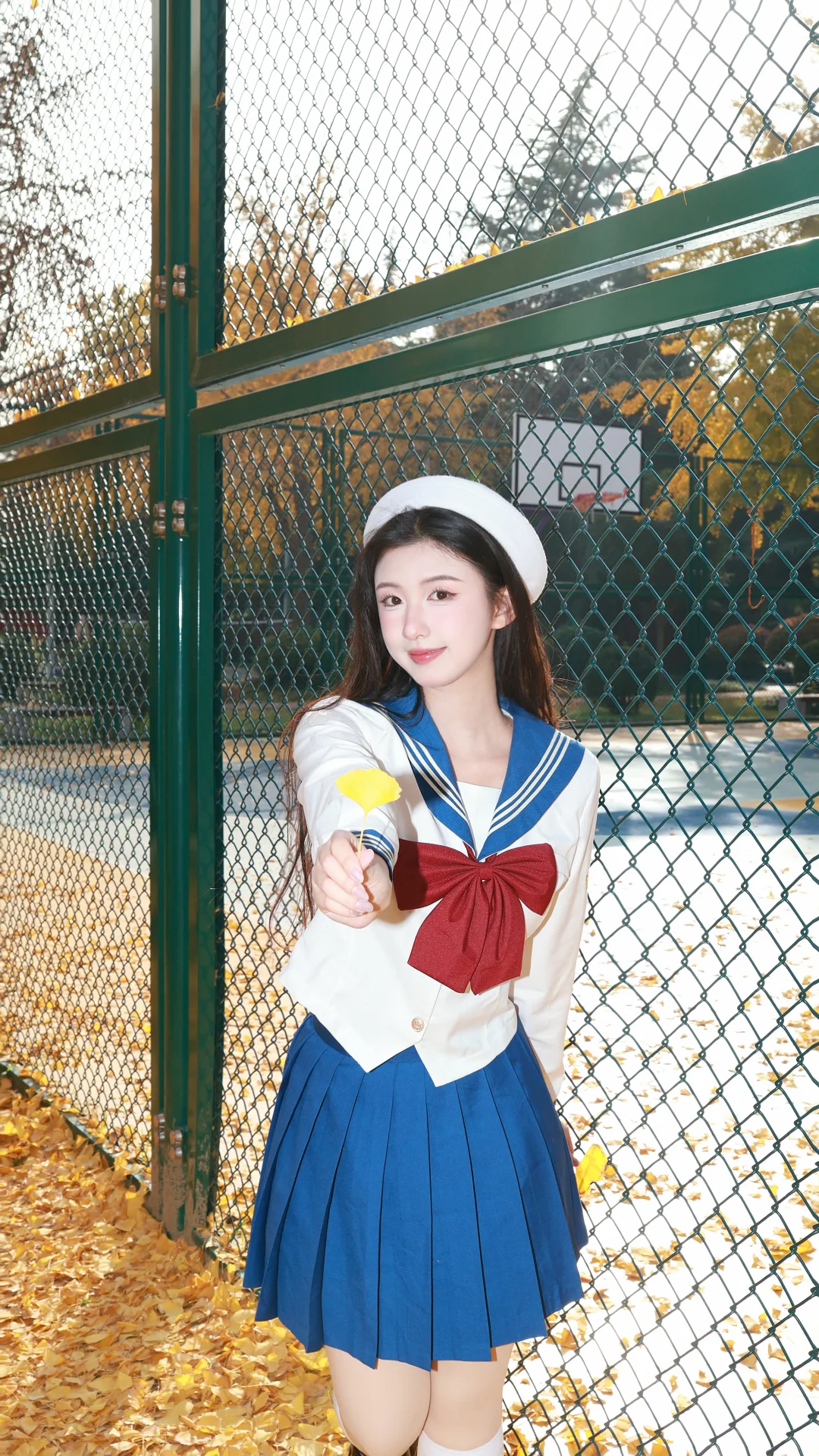 银杏跟jk更配哦~