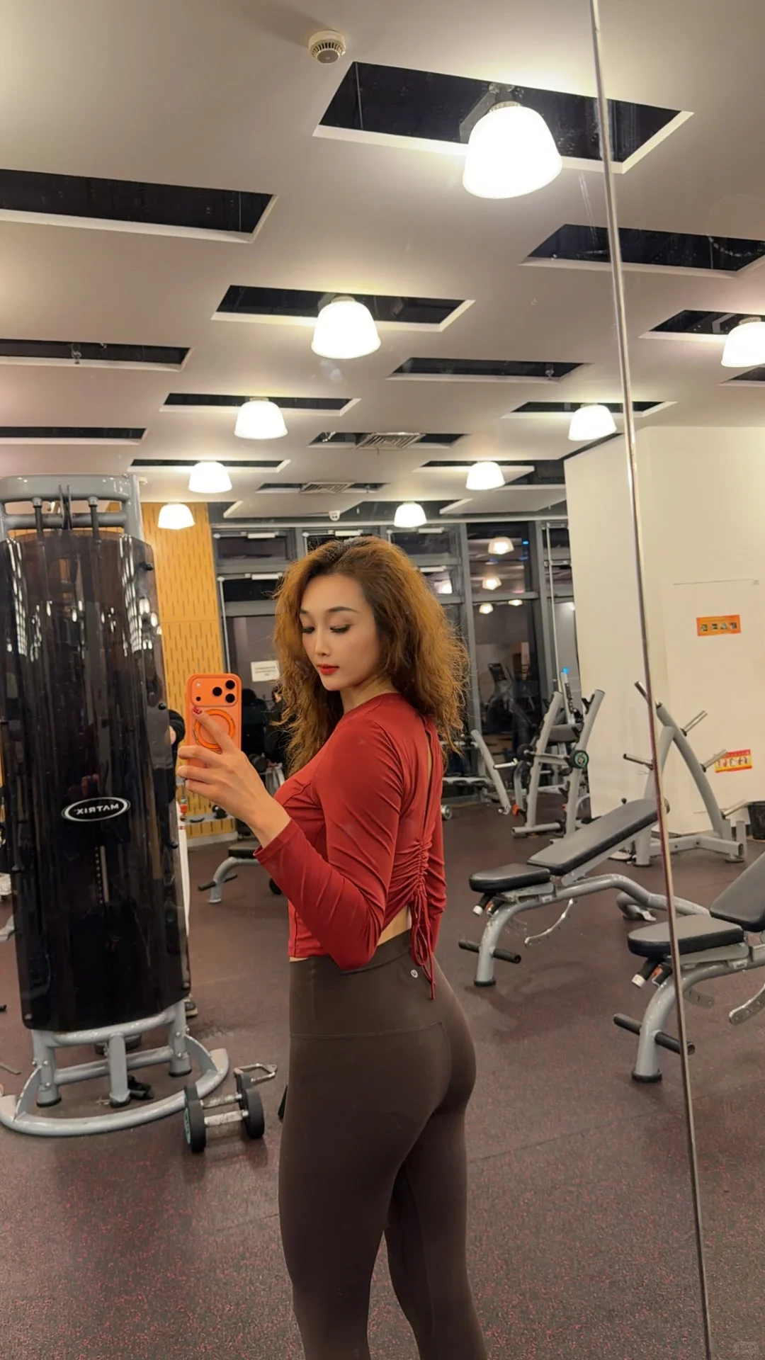 练完健身直接拍！