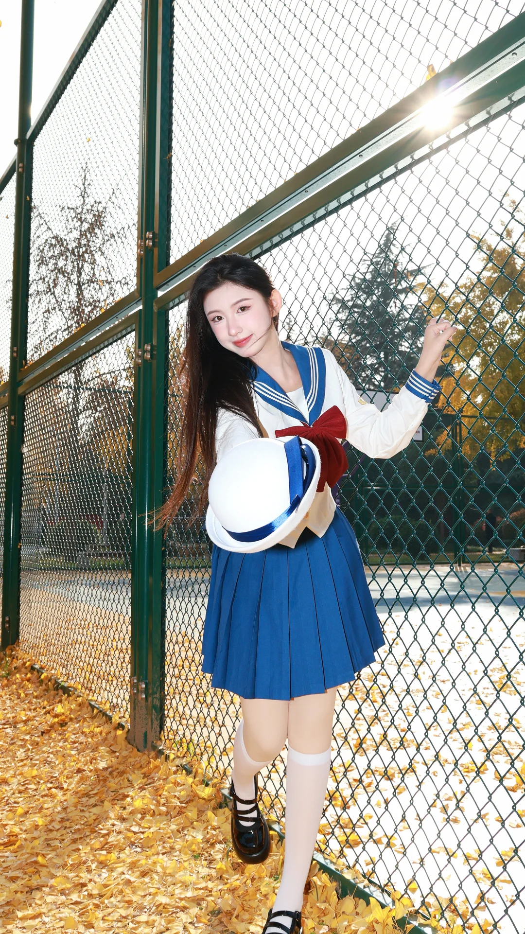 银杏跟jk更配哦~