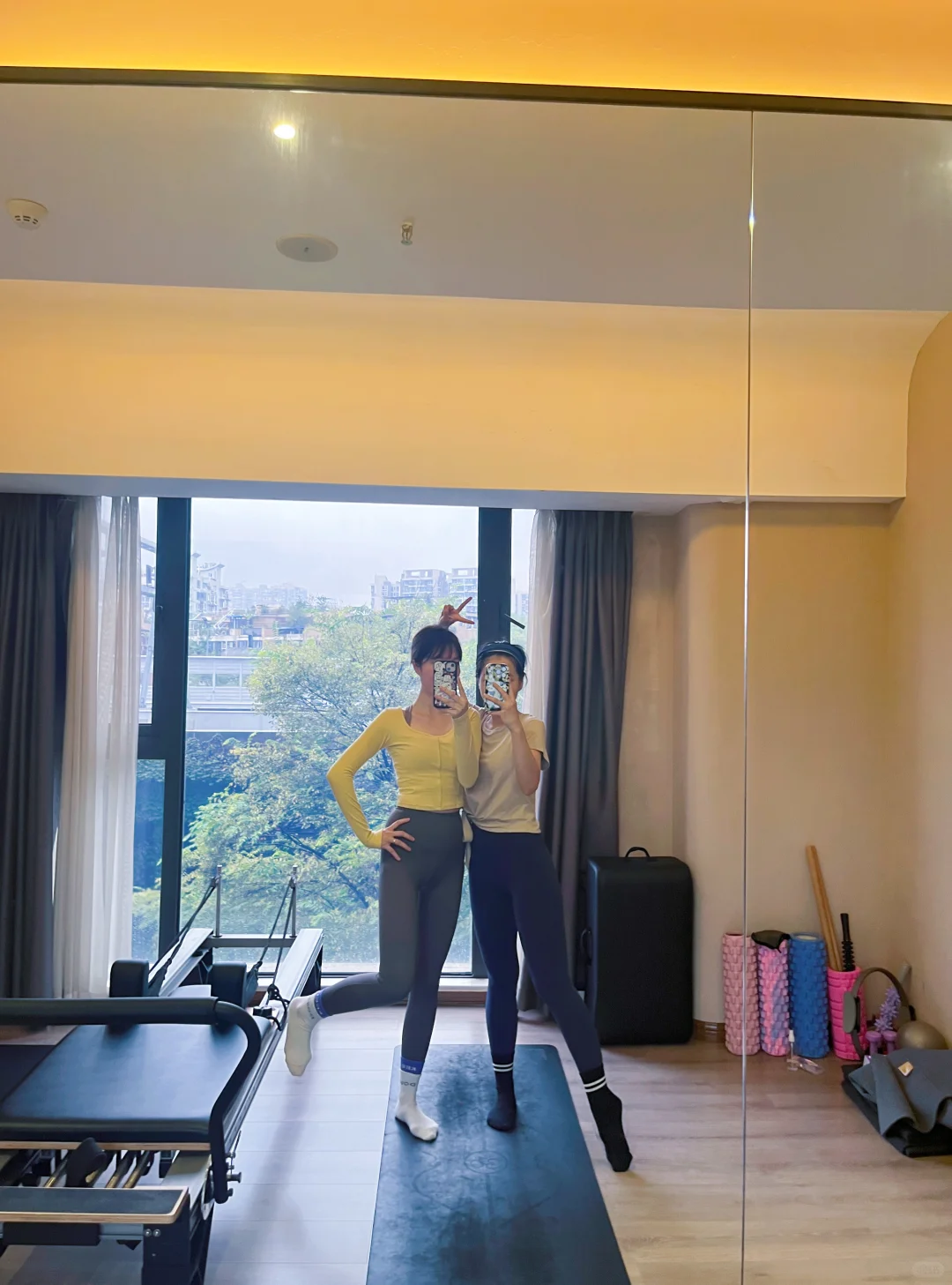 vfu 适合秋冬穿的瑜伽普拉提套装🧘🏻