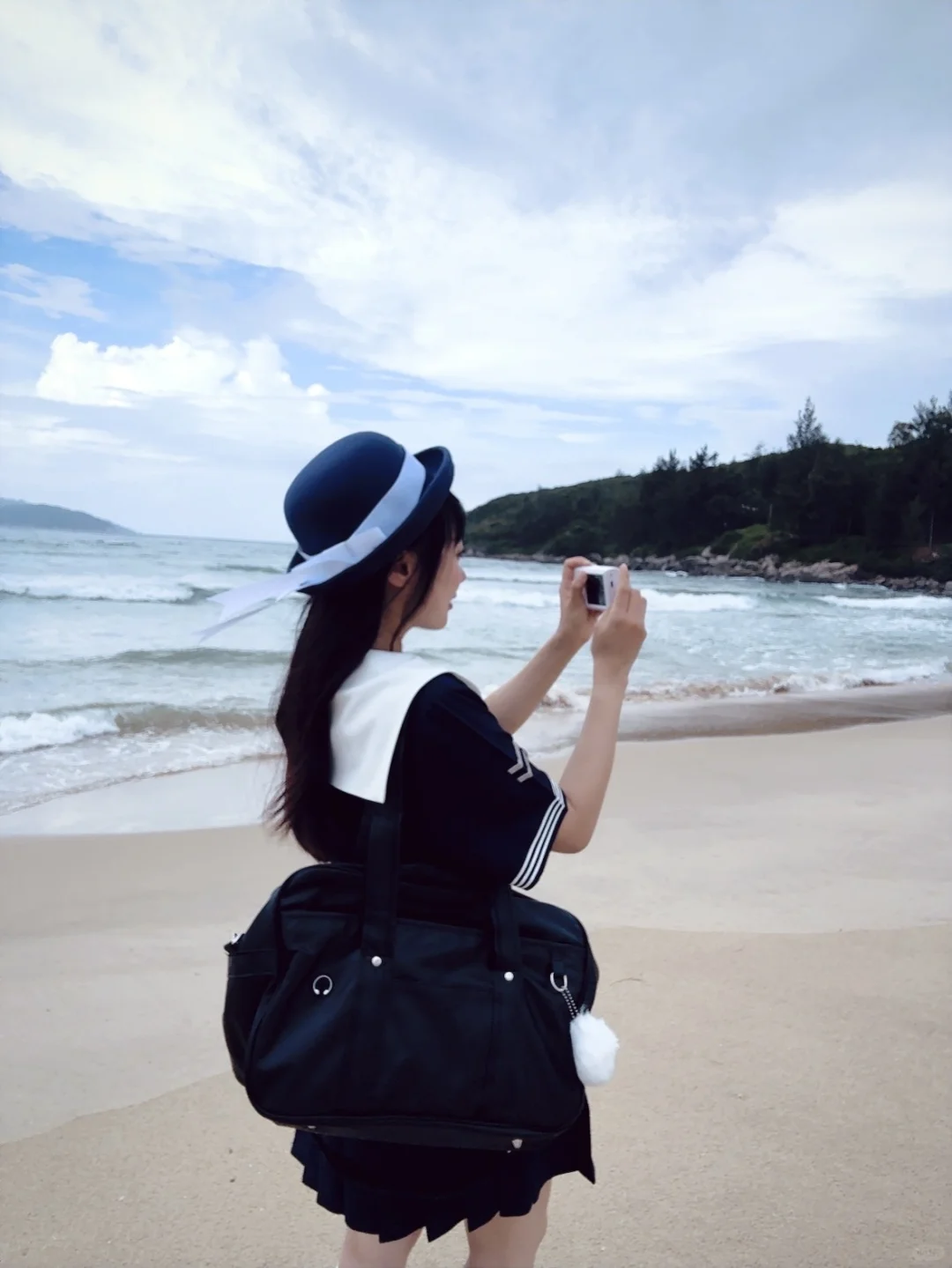 海边当然要穿一把Jk🌊