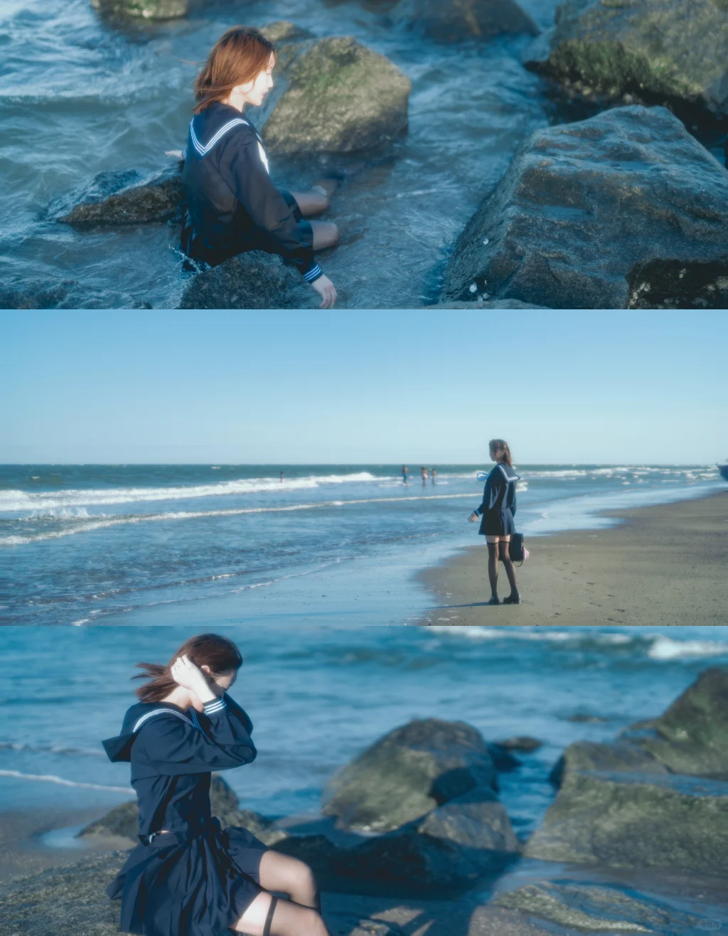 当年小爆过的这组海边JK