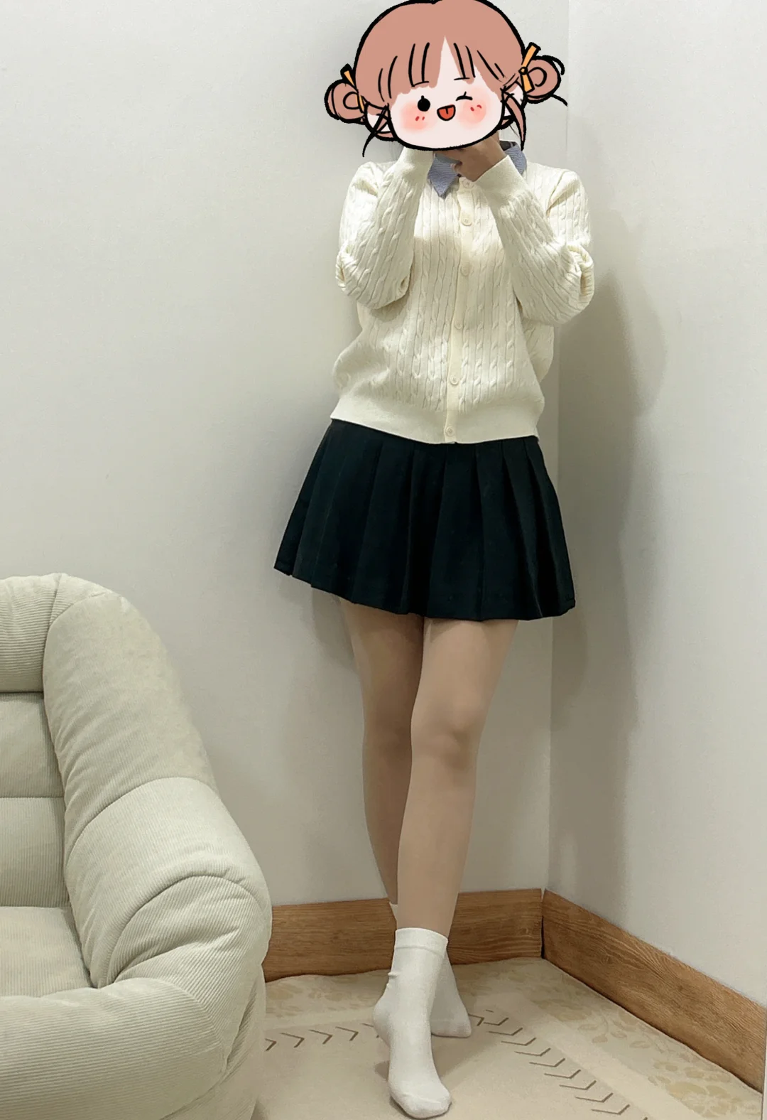 今天老婆是肉丝白袜温柔系。