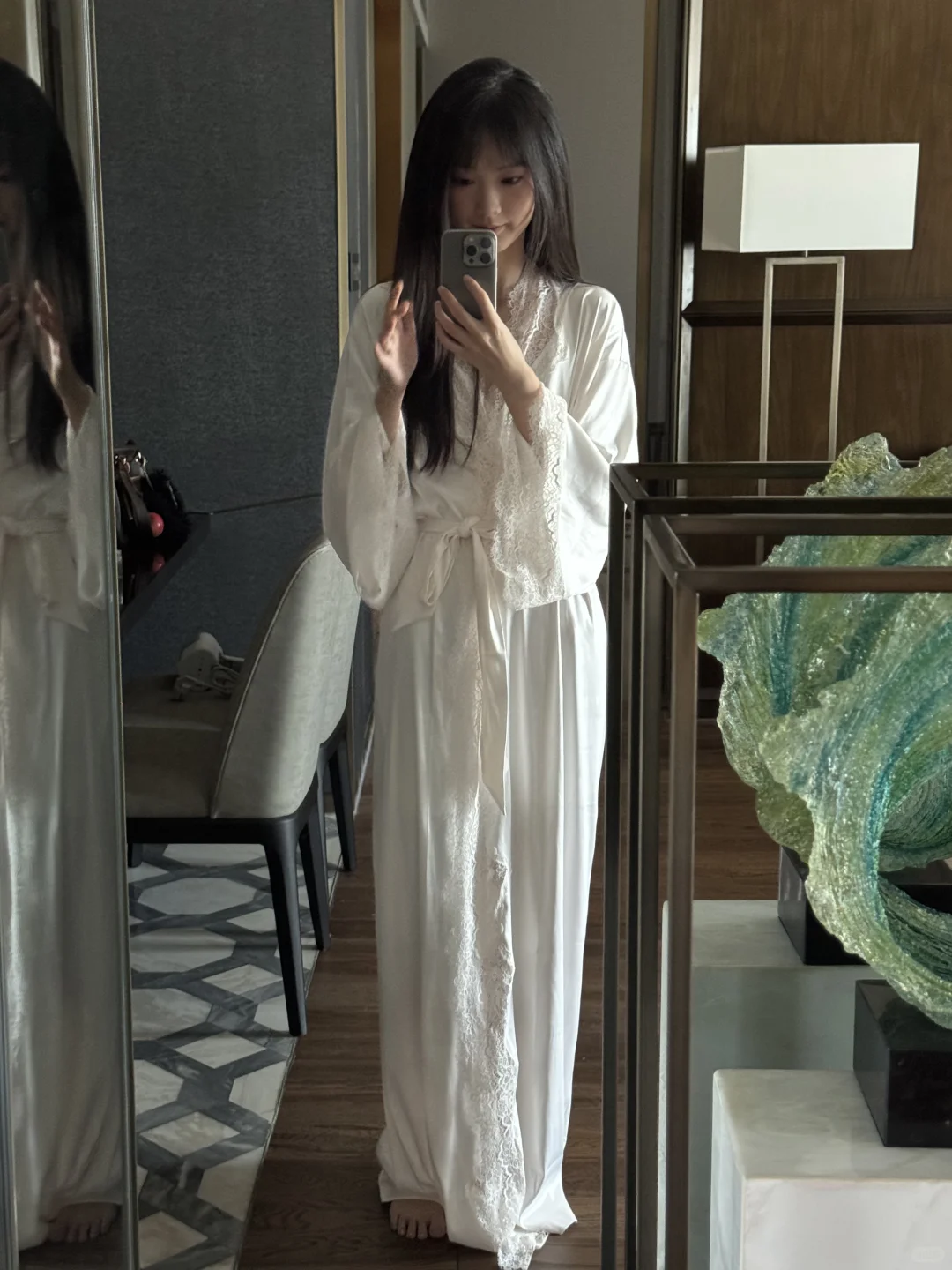 维密睡袍全身图来啦