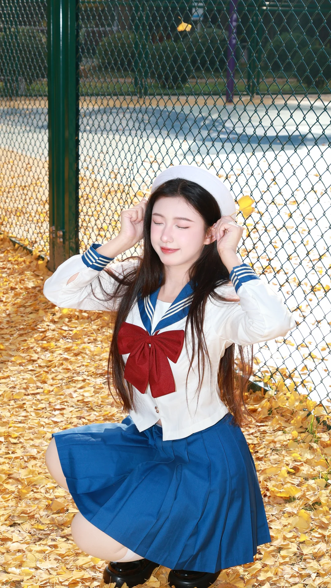 银杏跟jk更配哦~