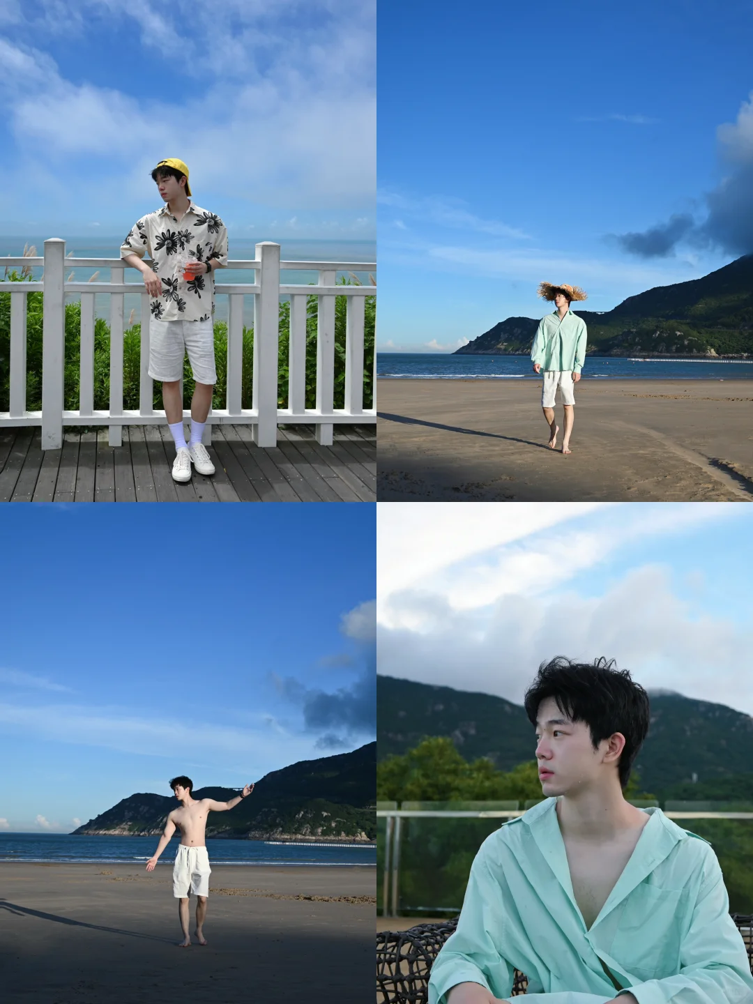 🌊海边穿搭｜被问爆的3套夏日松弛感Look