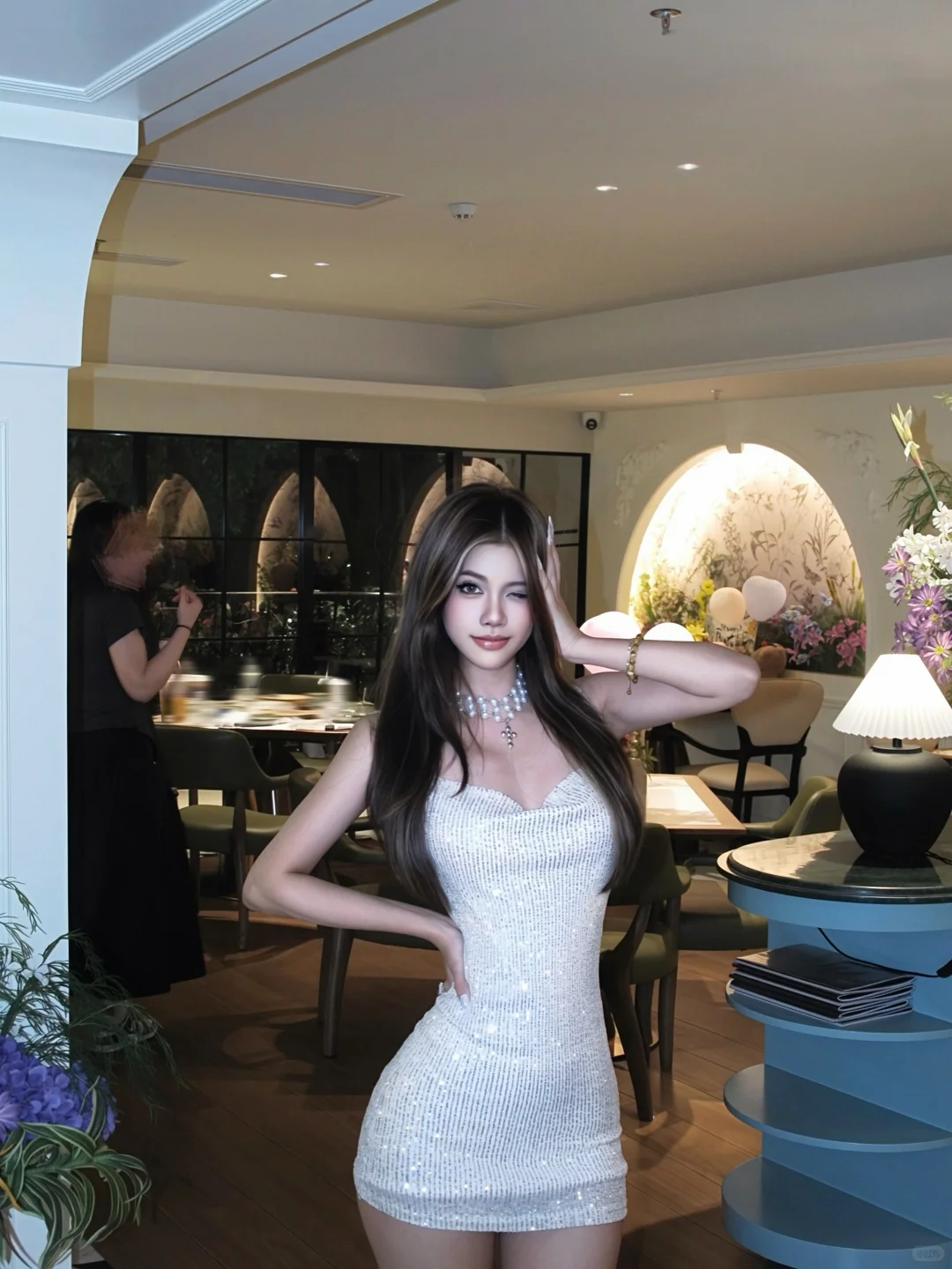 独栋小洋房里的漂亮饭太太太美了₊⁺🥂