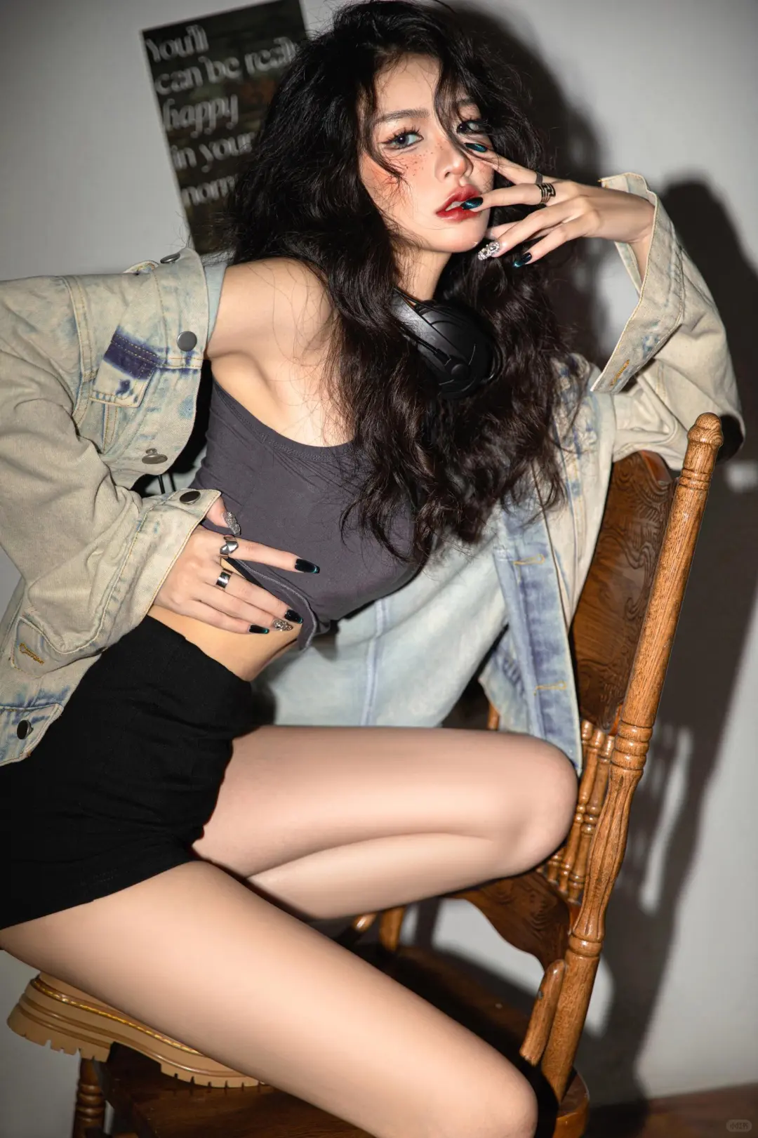 美式辣妹前来报道‼️超A一组辣妹写真📷