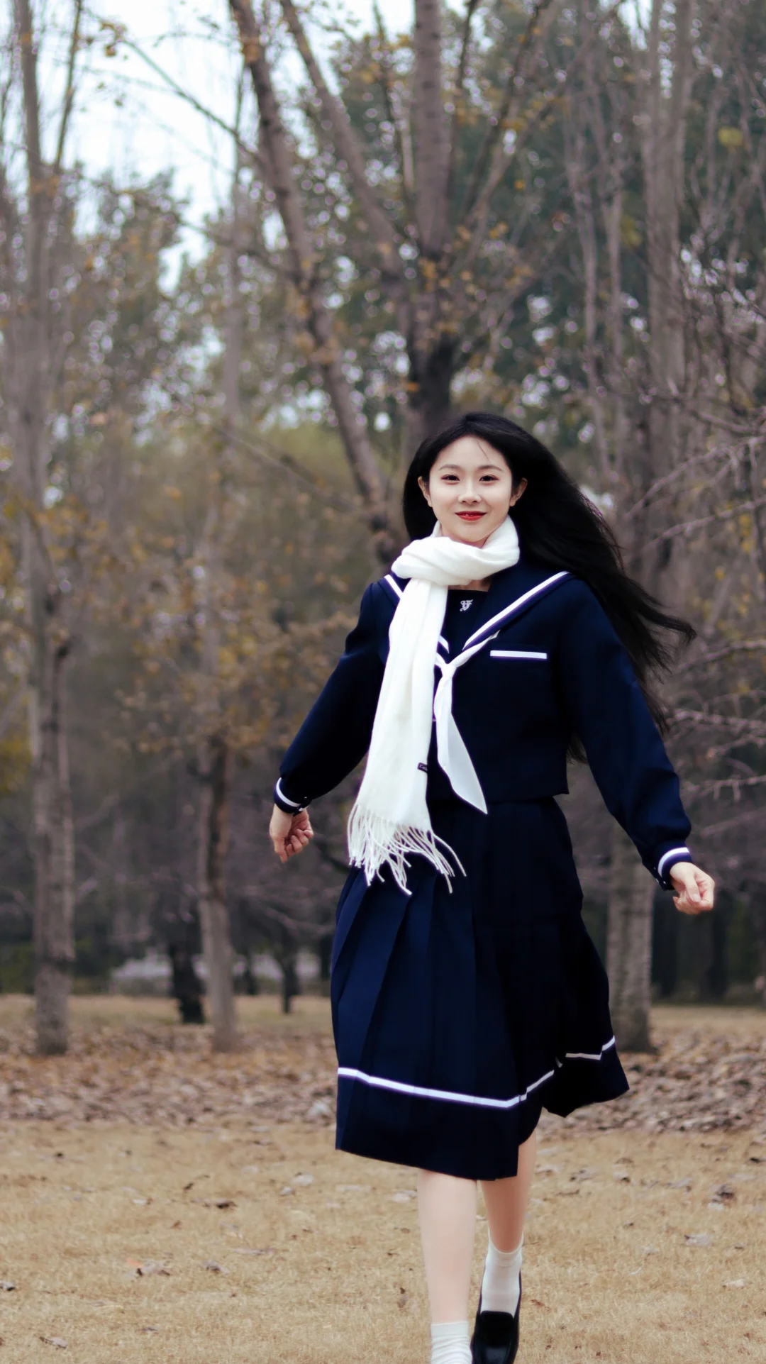 冬日写真动作之jk❄️