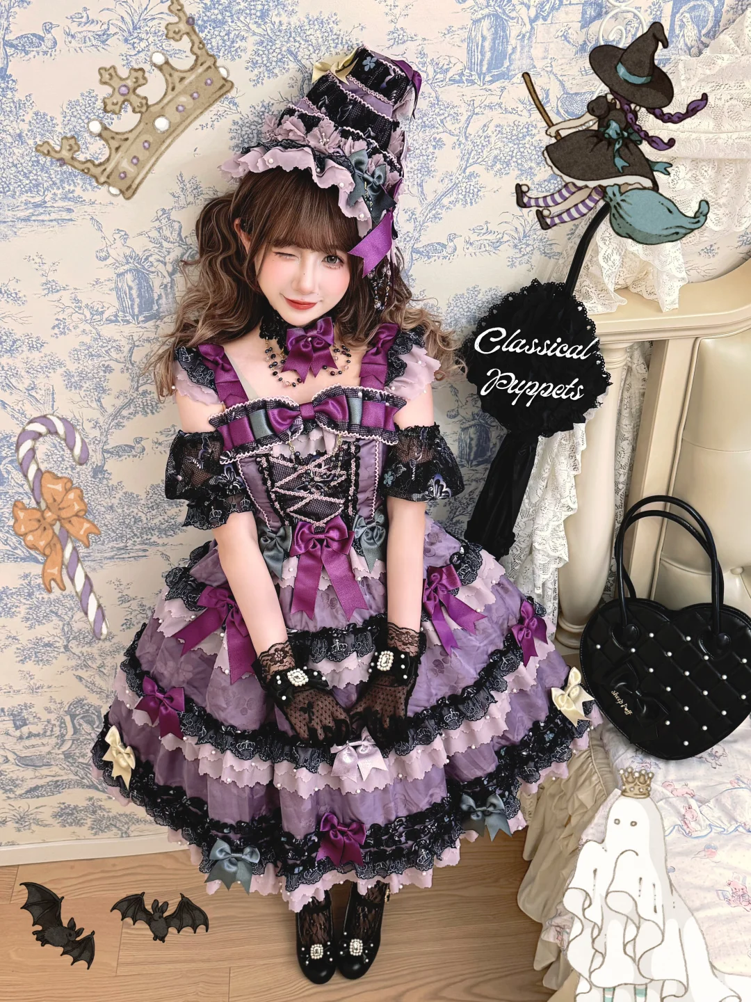 左划帮小魔女变身🔮