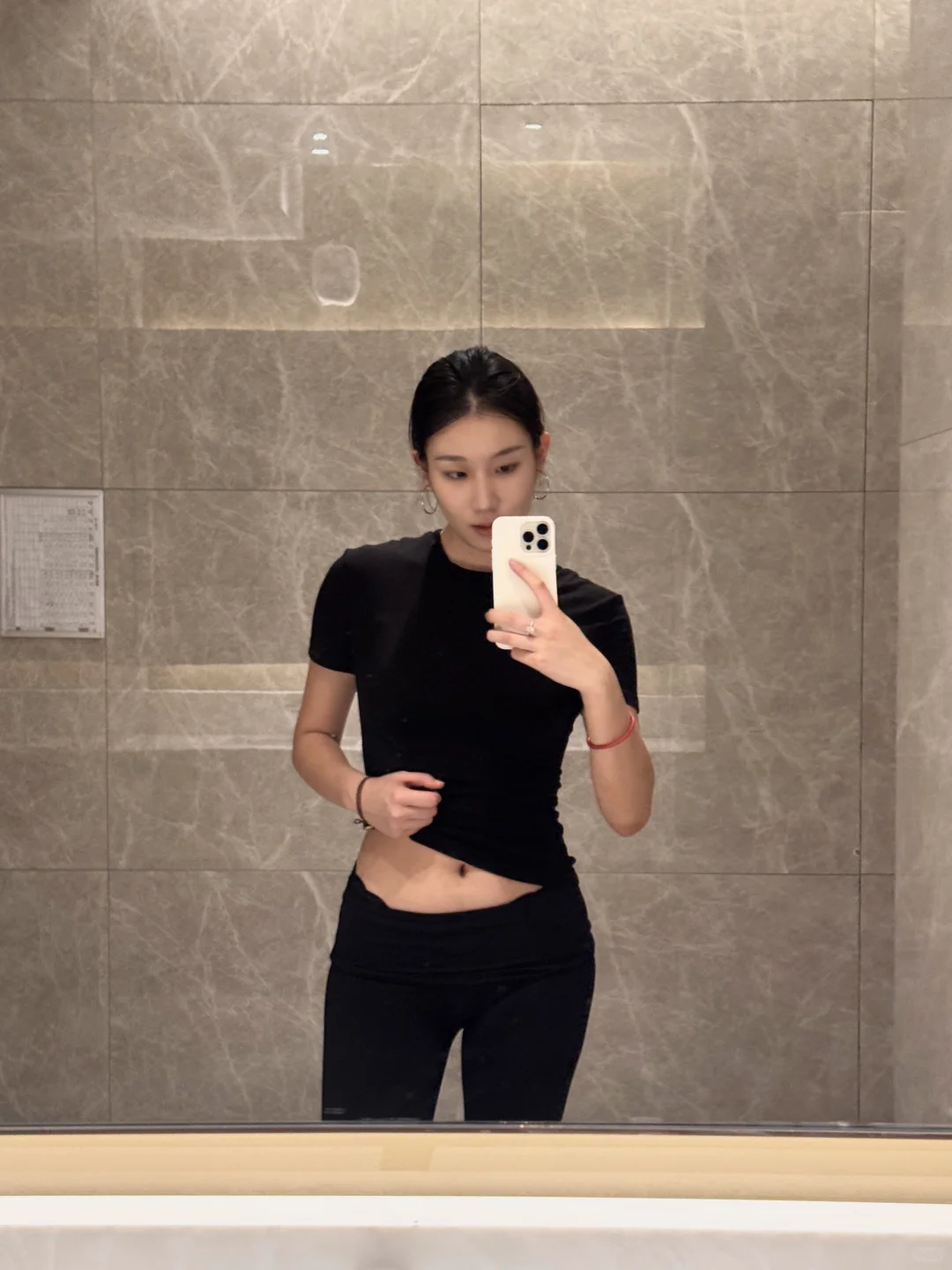 175/57｜蕾丝瑜伽裤