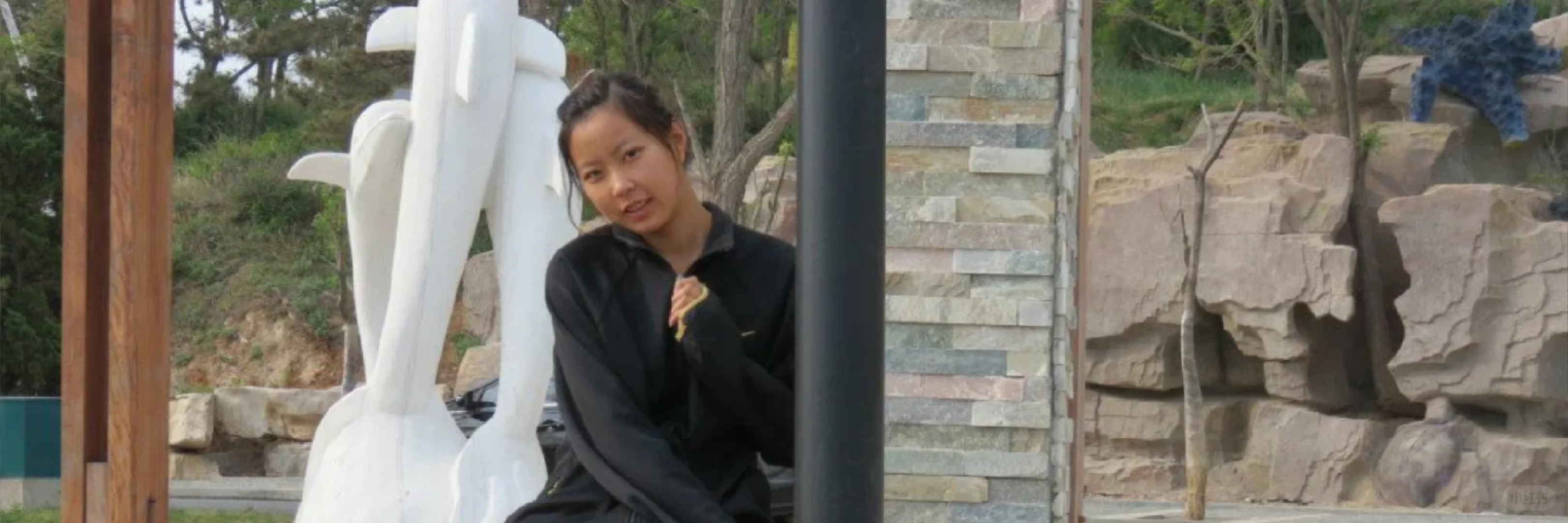 老照片，游玩（公园）反差熟女（353/500）