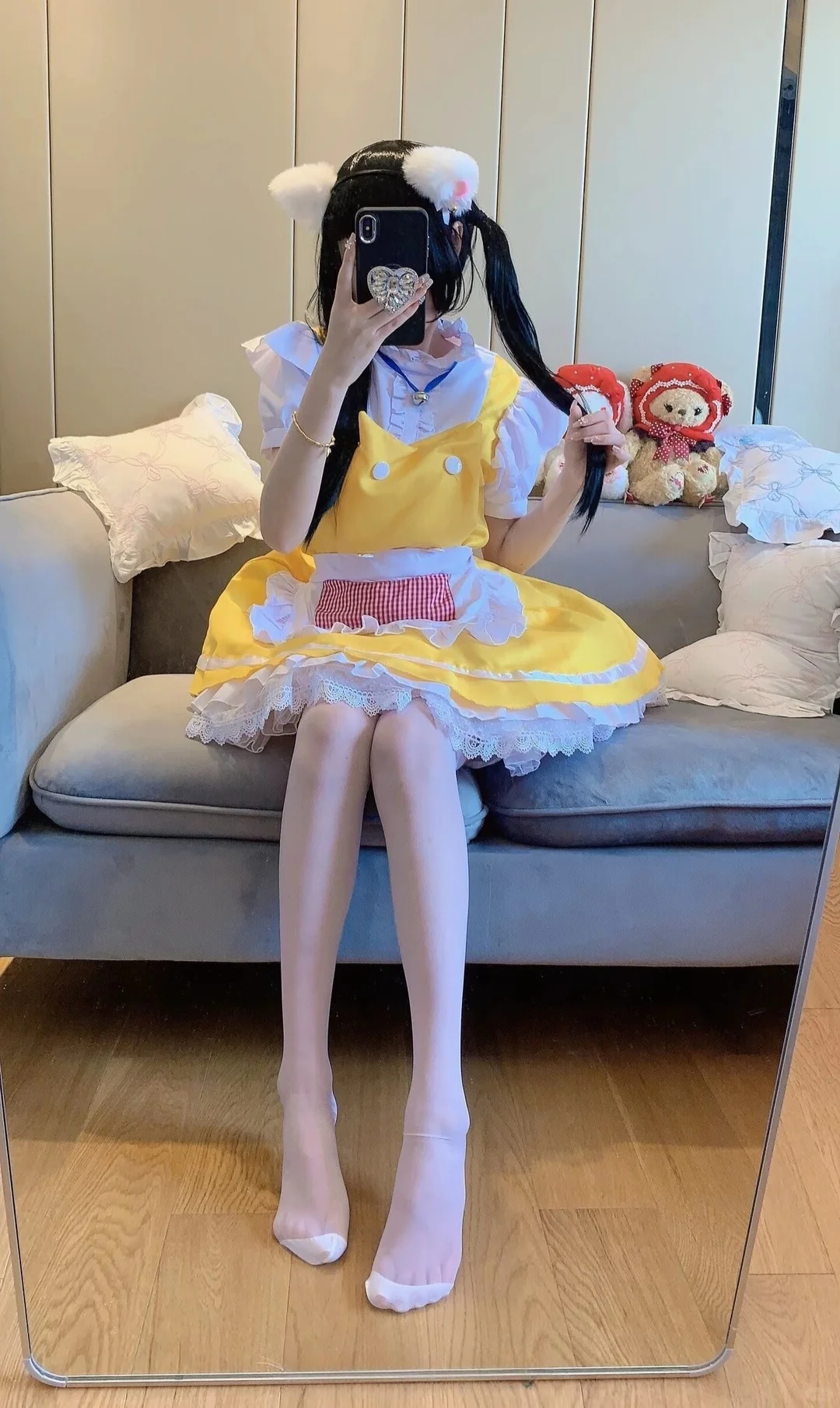 #约会穿搭心机 #纯欲白丝 #甜妹穿搭 #丝袜