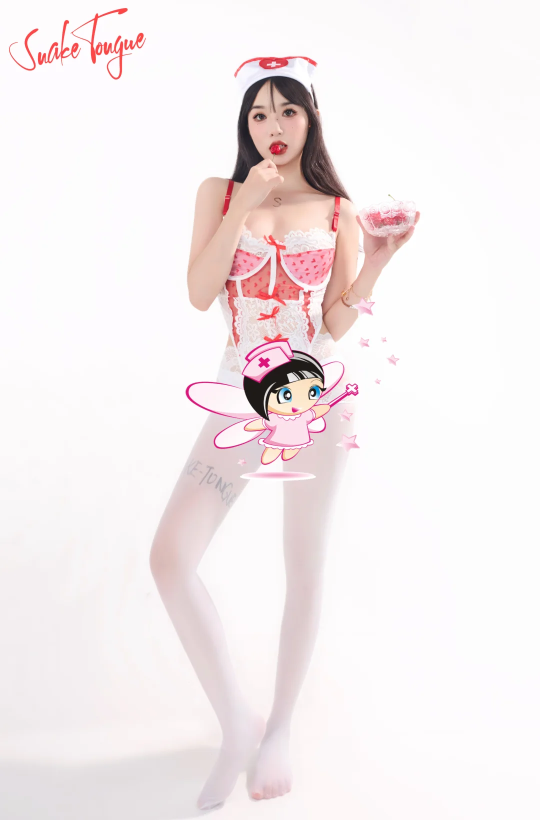 SnakeTongue飞天女护|樱桃草莓奶油蛋糕🤍