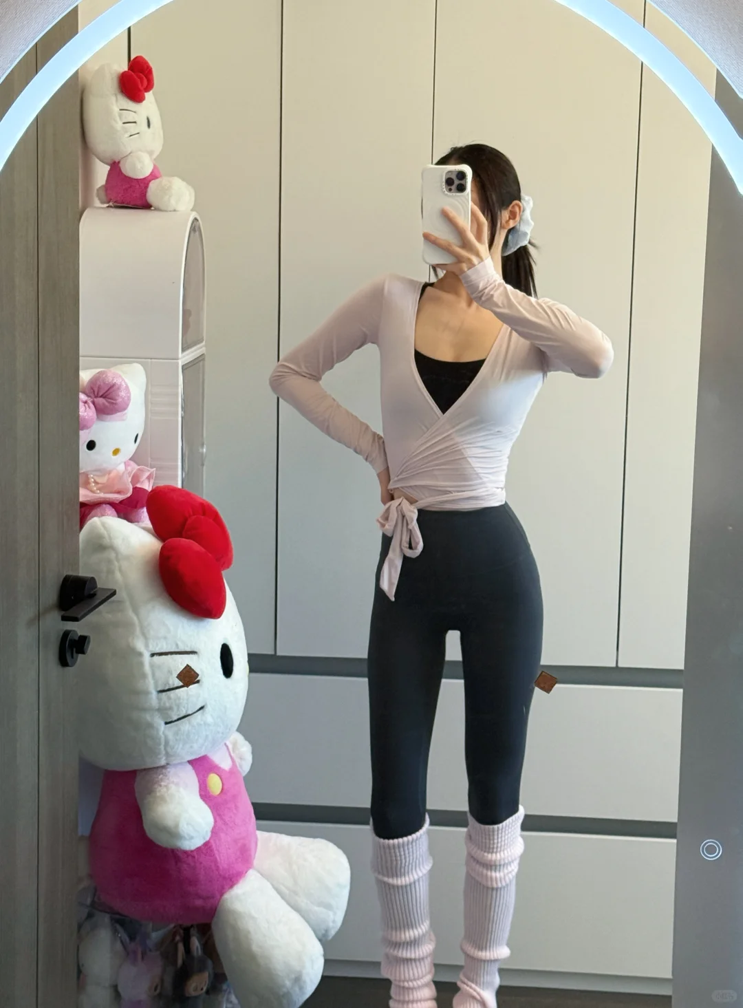 今日普拉提ootd ｜🩰🎀💕