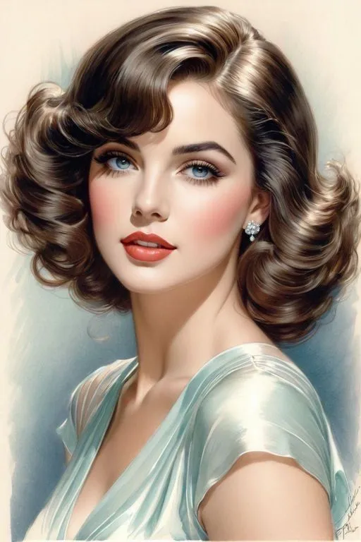 她在发光，美到我了💗