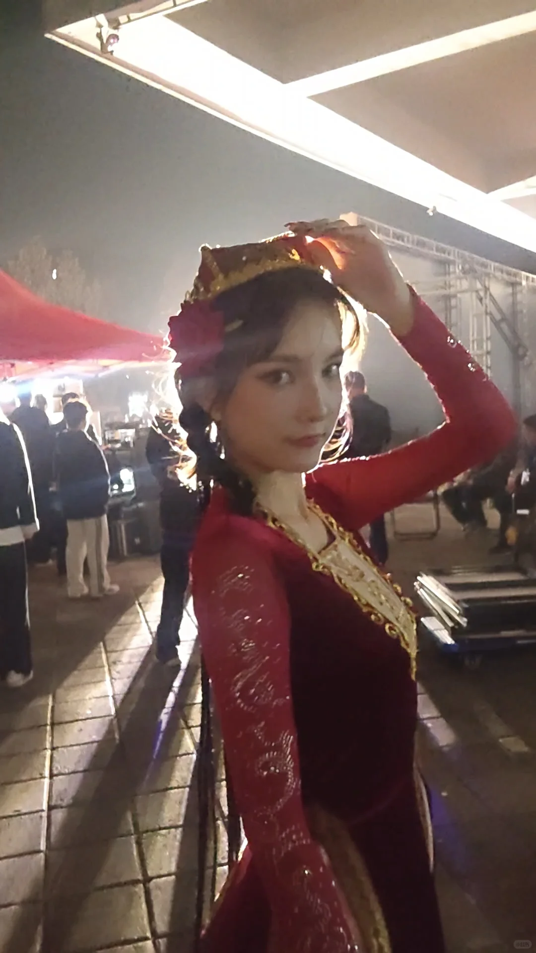 一朵娇艳的石榴花