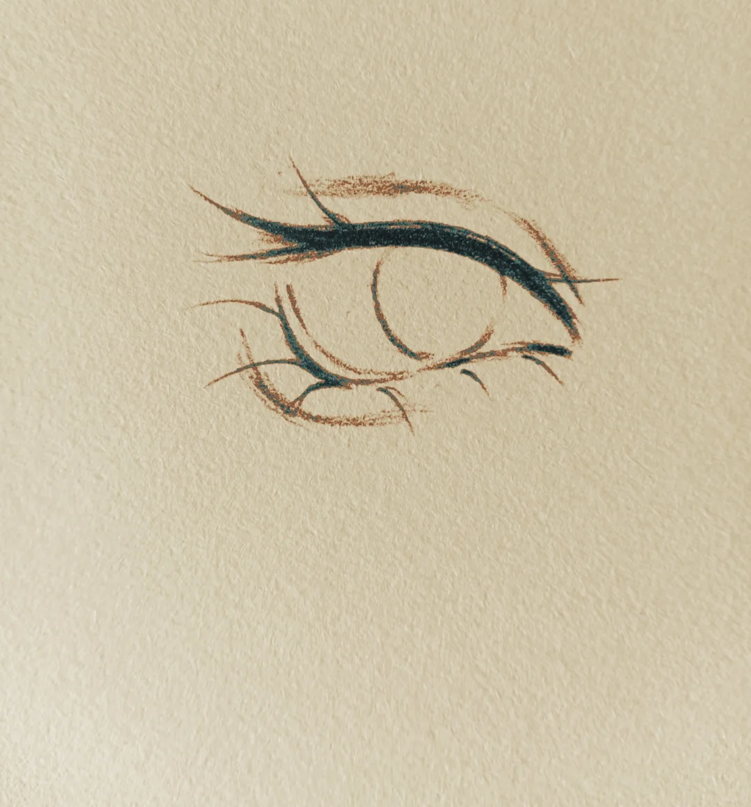 魅惑眼眼睛绘画教程