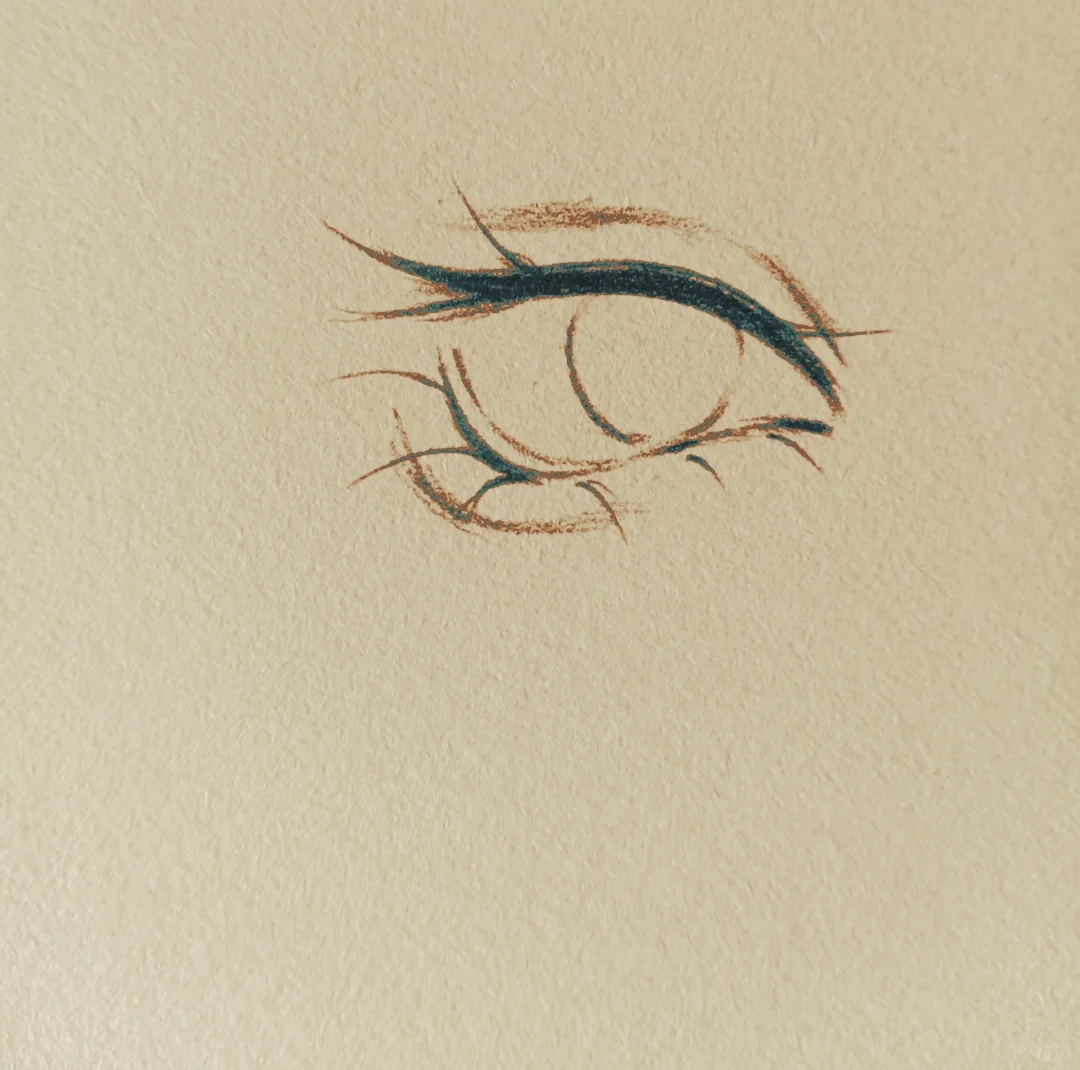 魅惑眼眼睛绘画教程