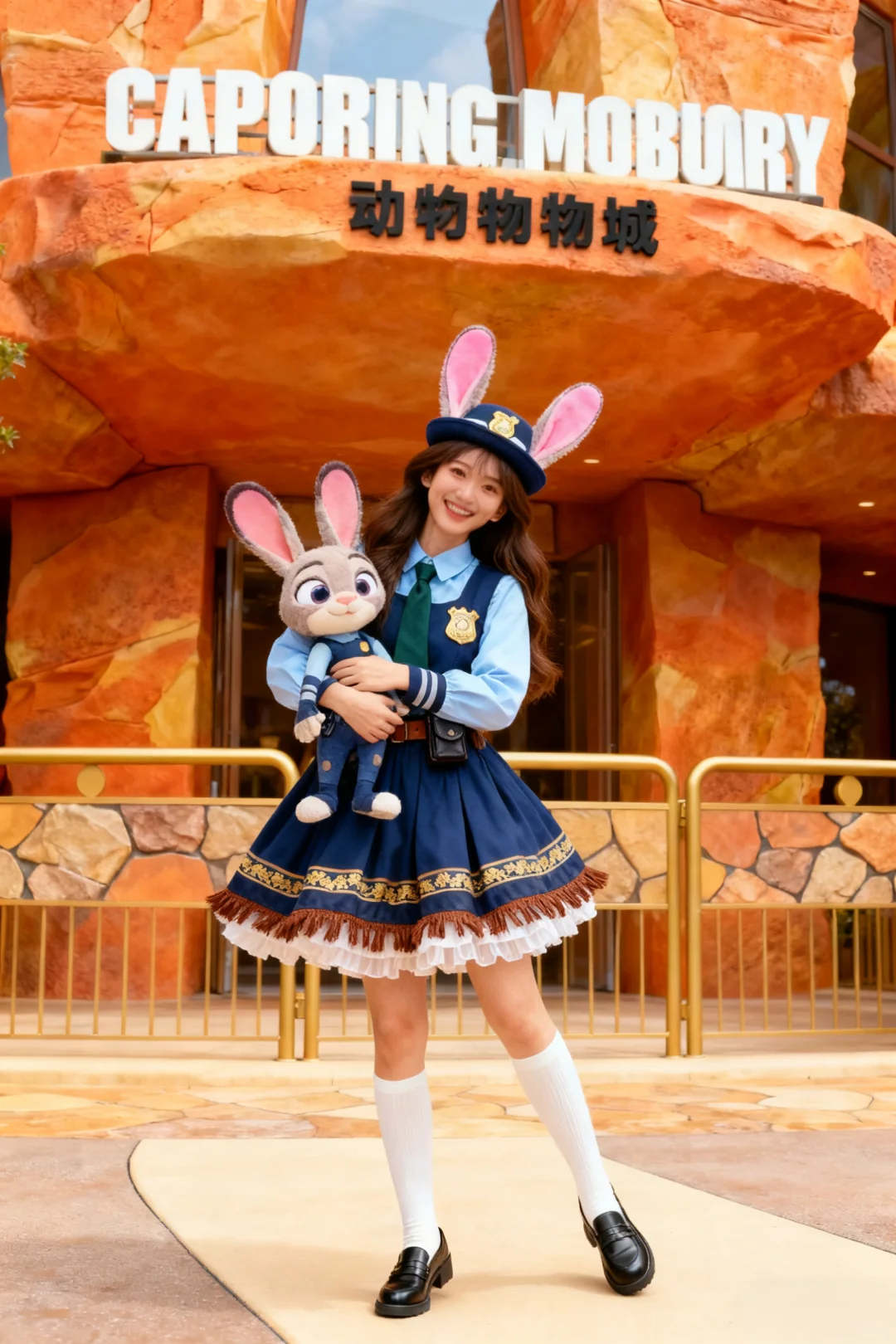 Ai写真●怎样0元生成迪士尼甜心警官写真？