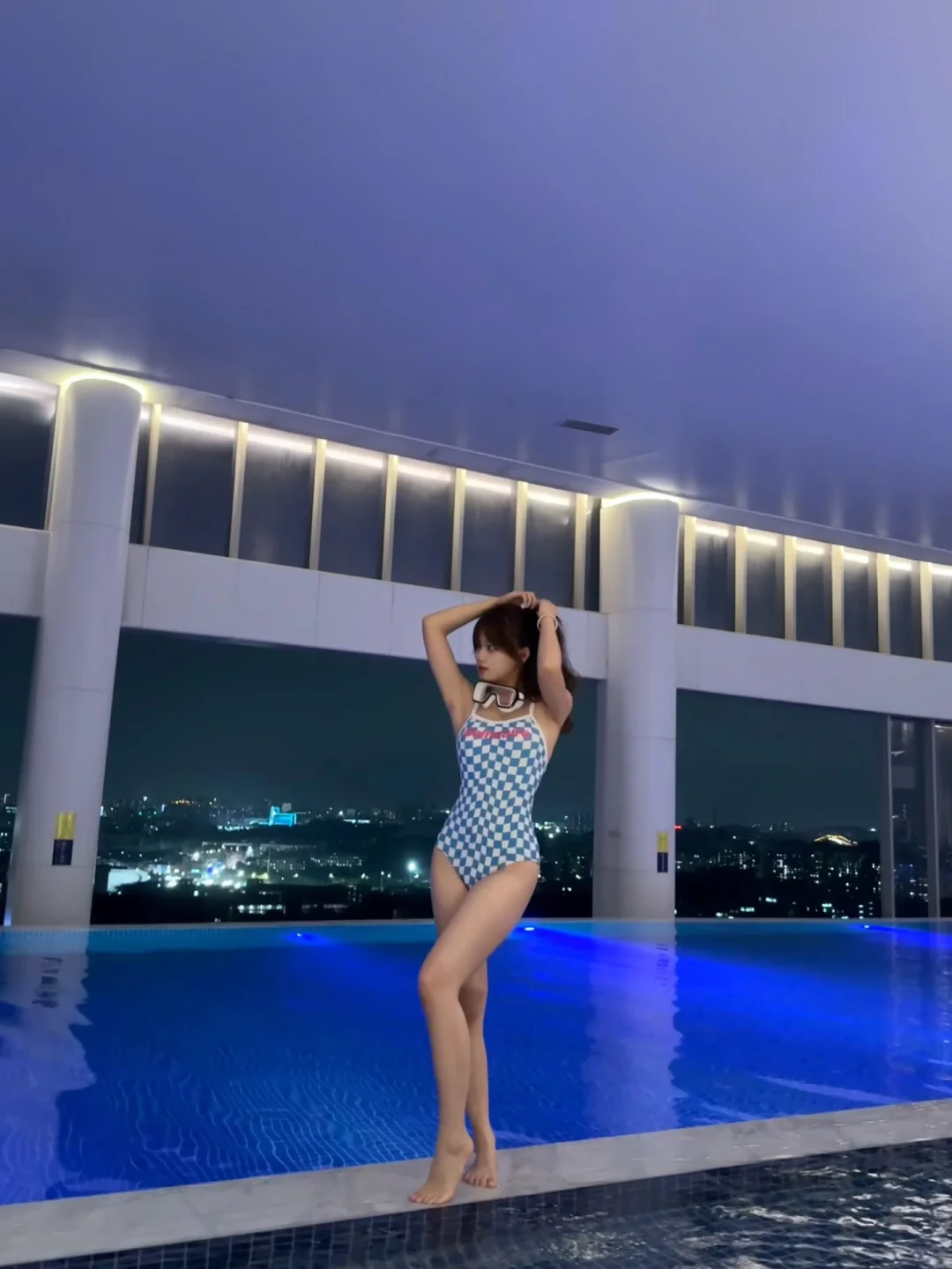 又来穿新泳衣了🩱！