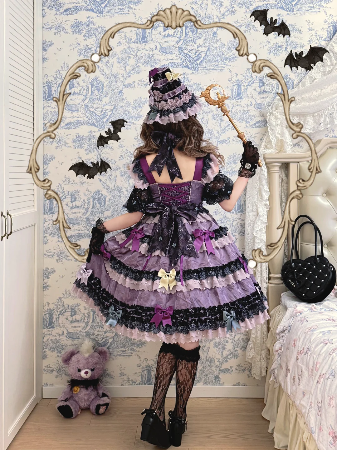 左划帮小魔女变身🔮