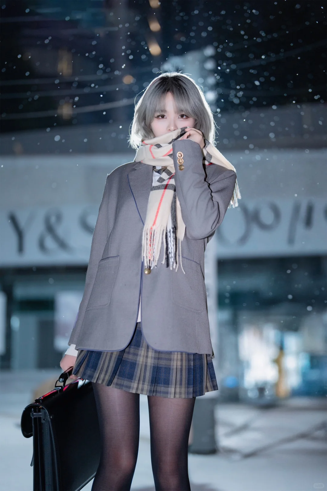 拍到了日剧同款雪景